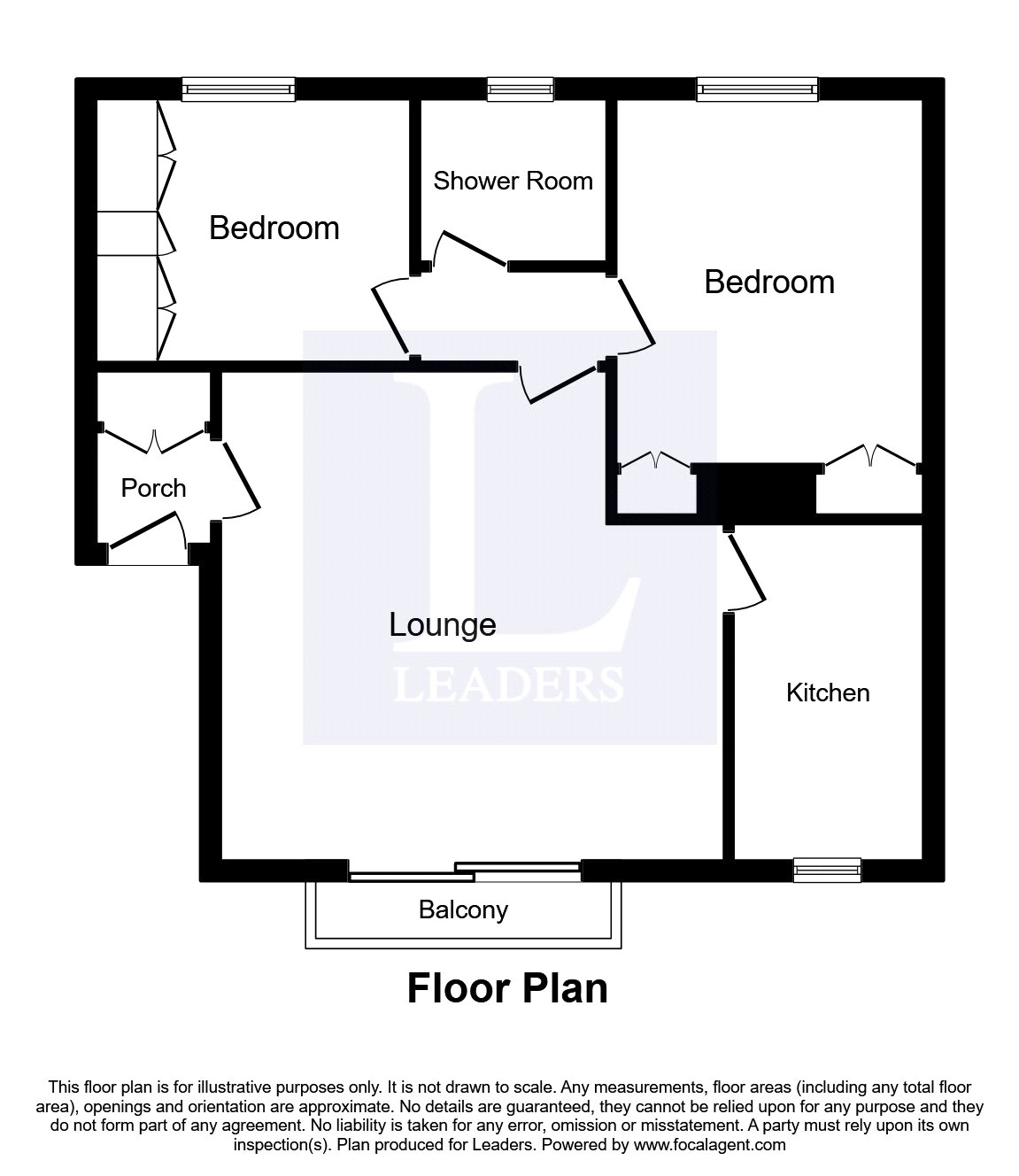 Flat 14,, Lancastrian Grange, Chichester floorplan