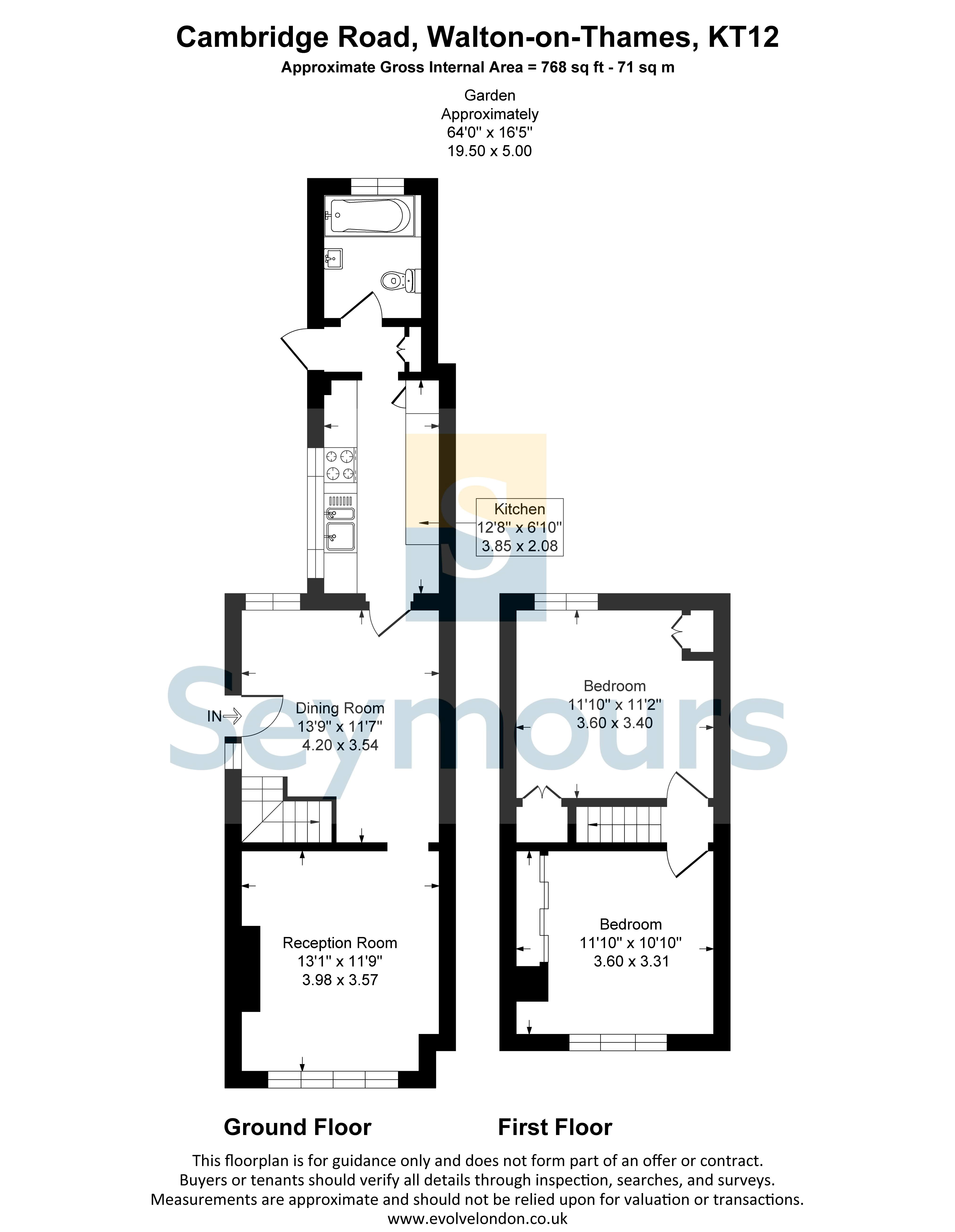 Cambridge Road, Surrey floorplan