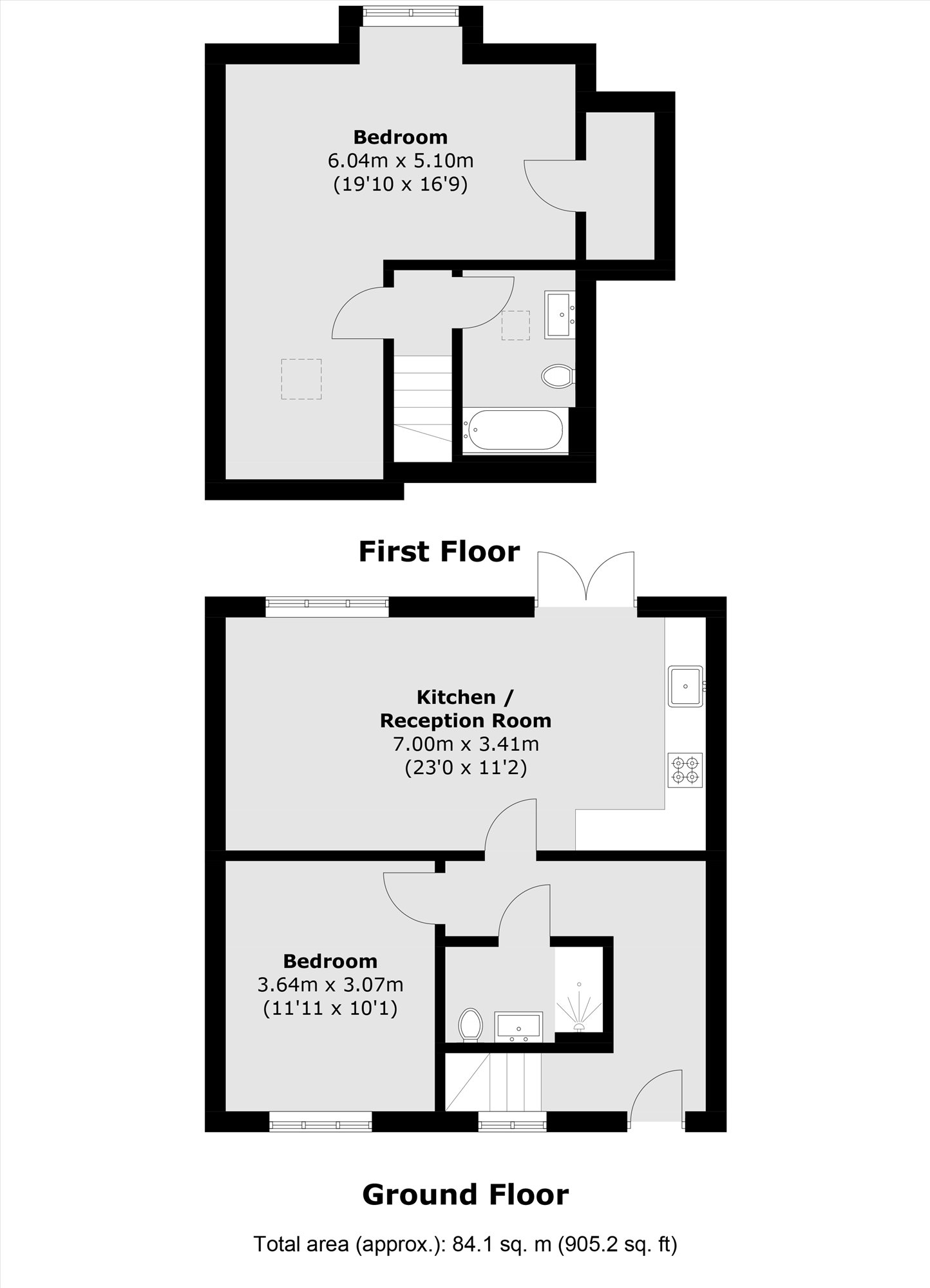 17A, Bermans Way, London floorplan