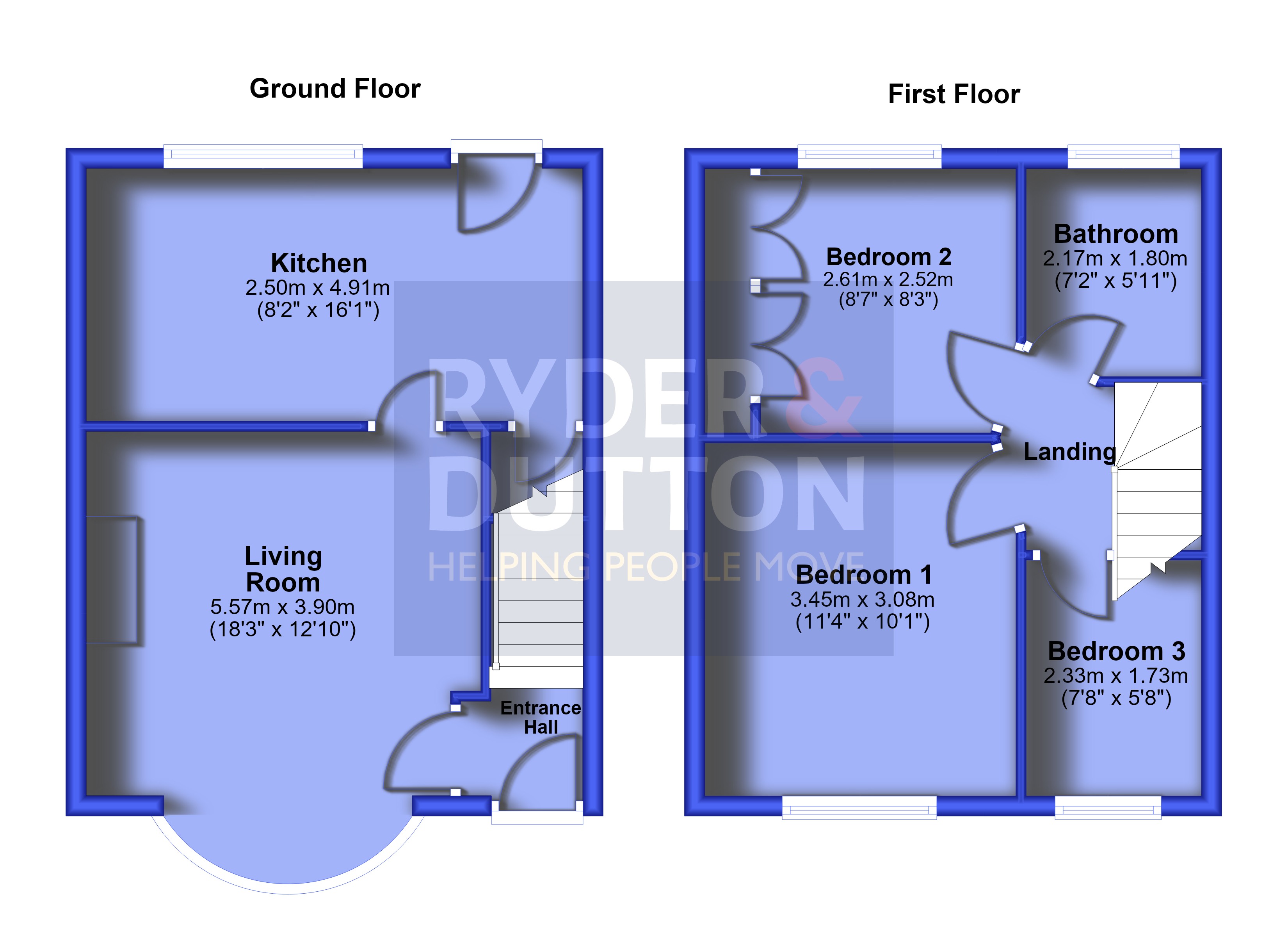 102, Claremount Road, West Yorkshire floorplan