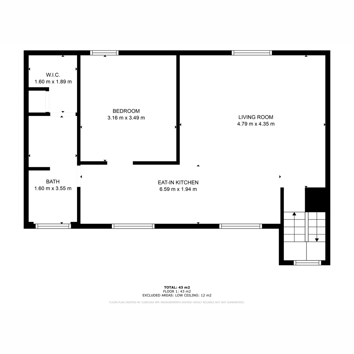 13a, Duke Street, Padstow floorplan