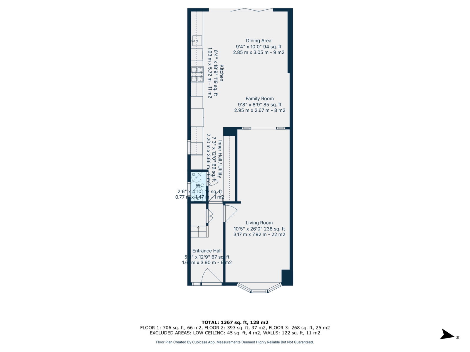 53, Mount Pleasant Road, Romford floorplan
