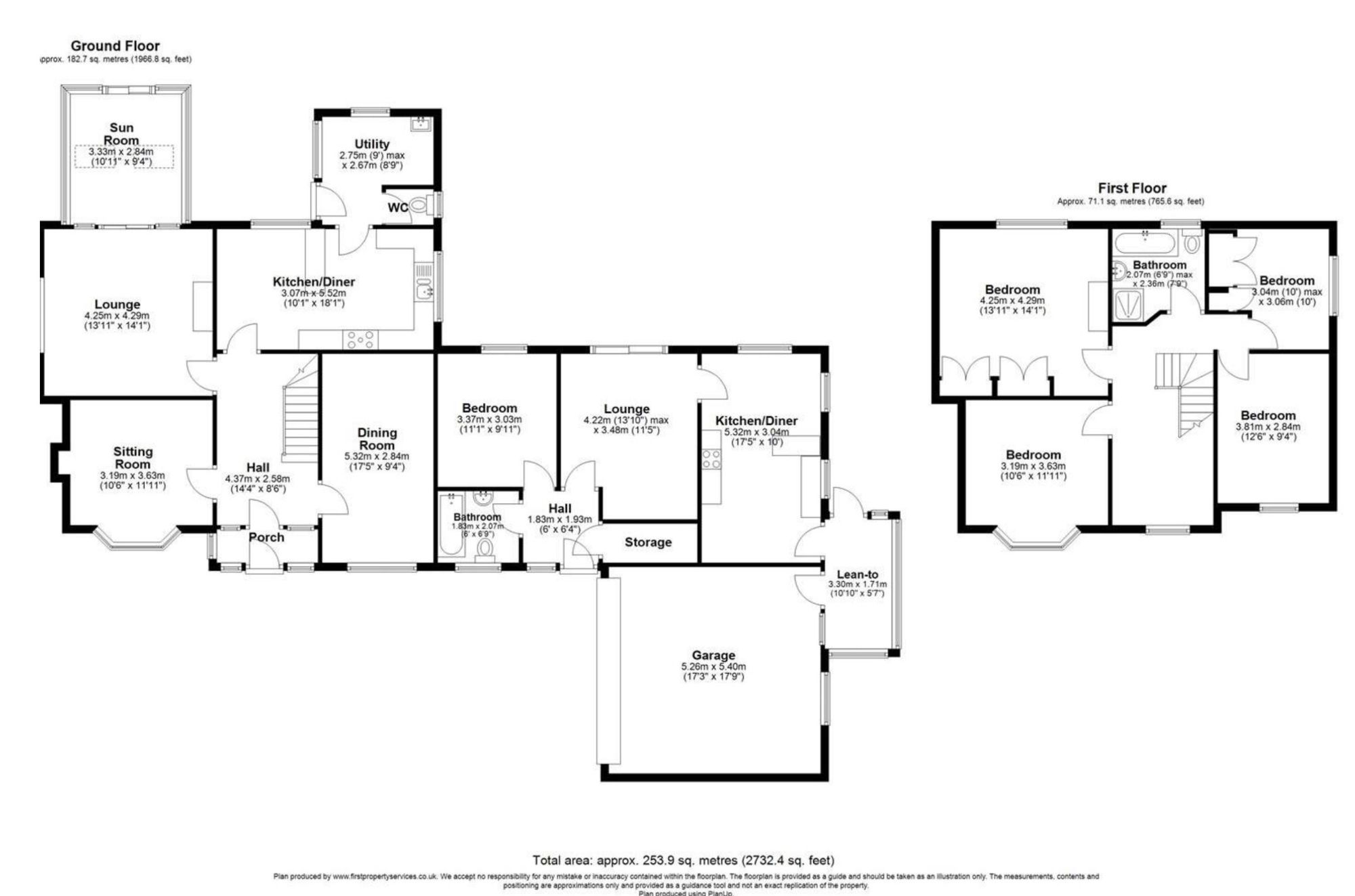 23 Sandbach Road, Stoke-On-Trent floorplan