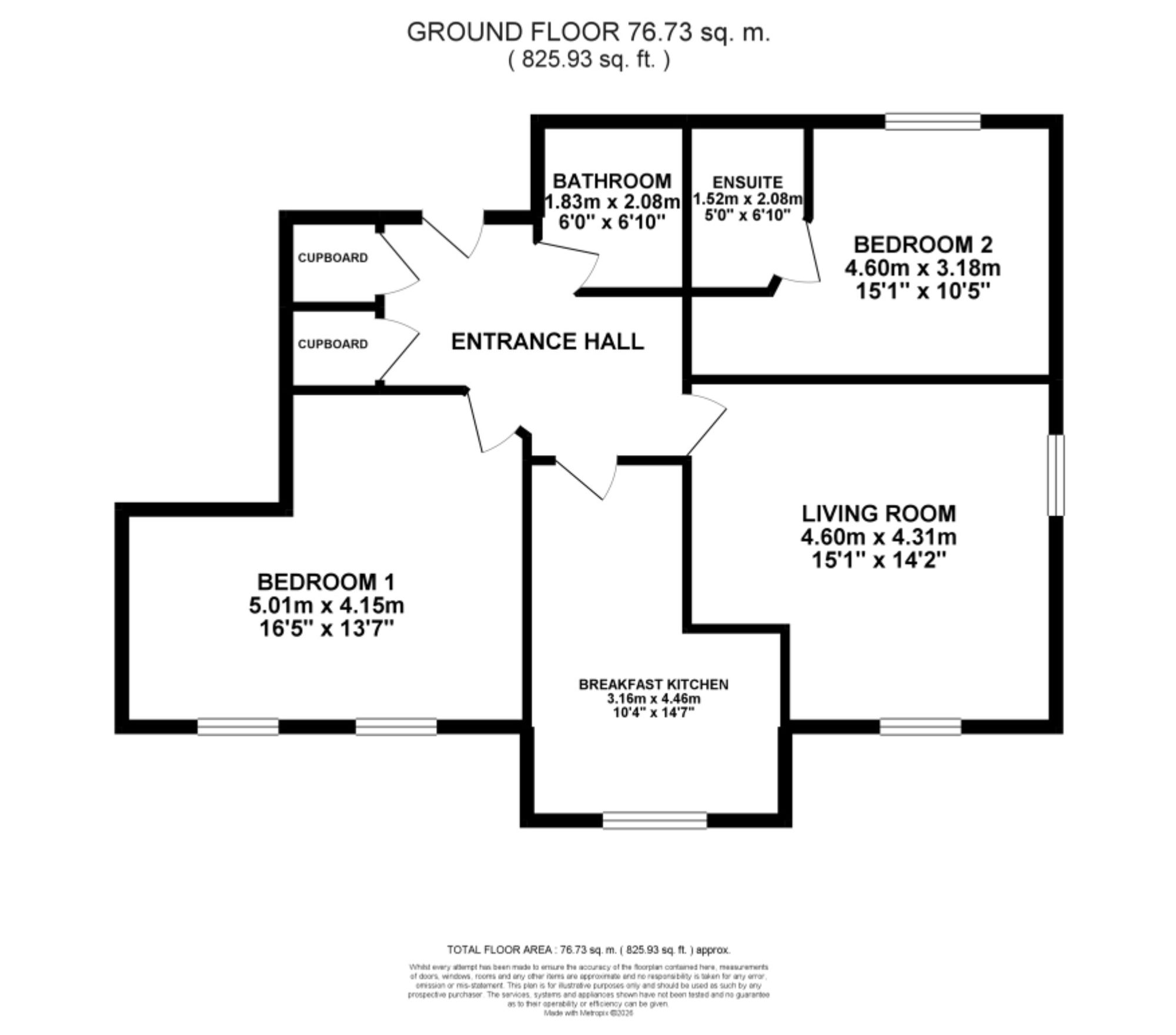 19 Riverside Crescent Hall Yard, Stoke-On-Trent floorplan