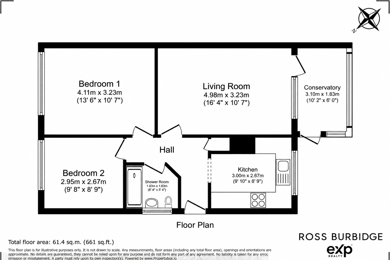 28, Dunster Road, Cheltenham floorplan