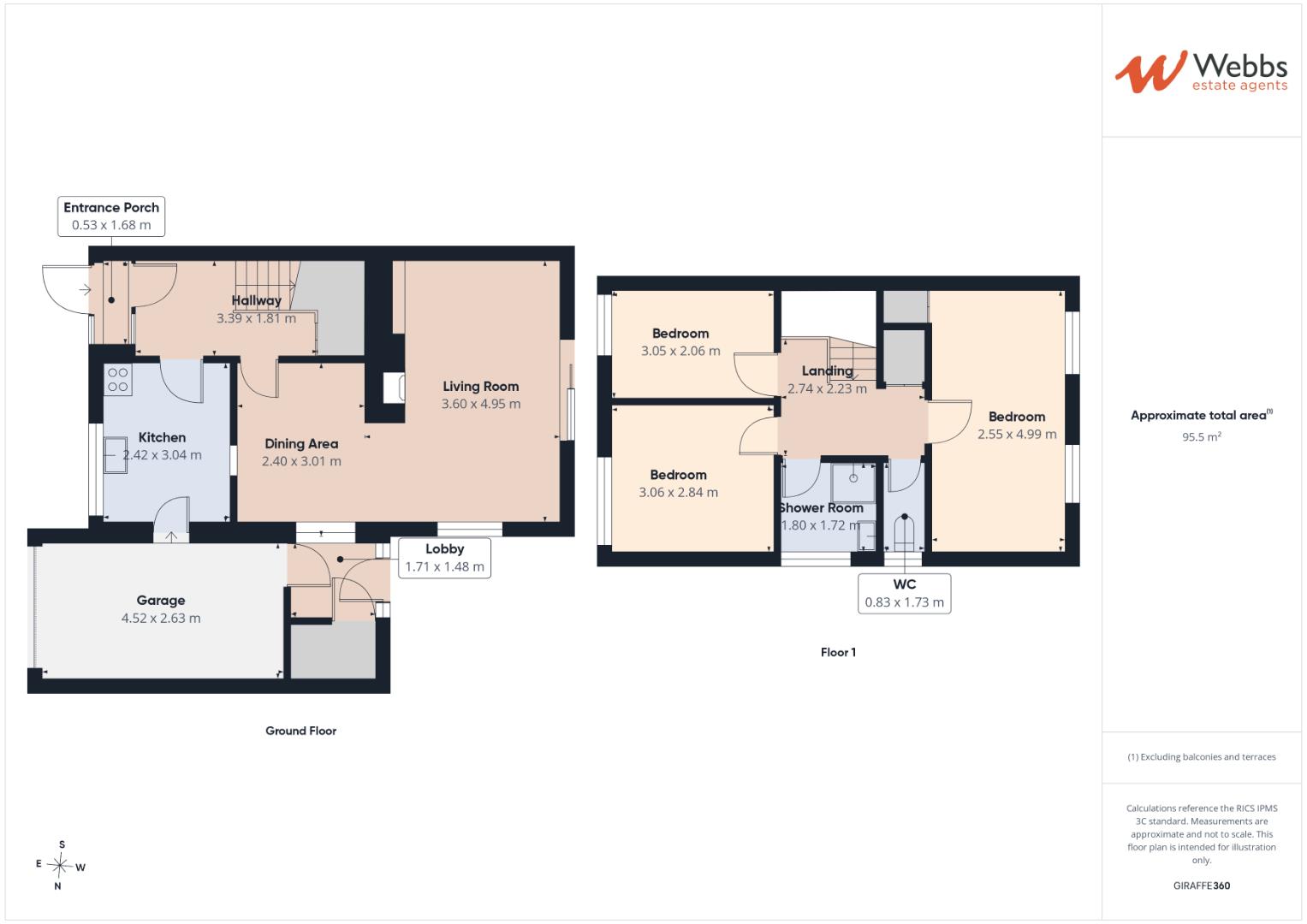 154, Salters Road, Walsall floorplan