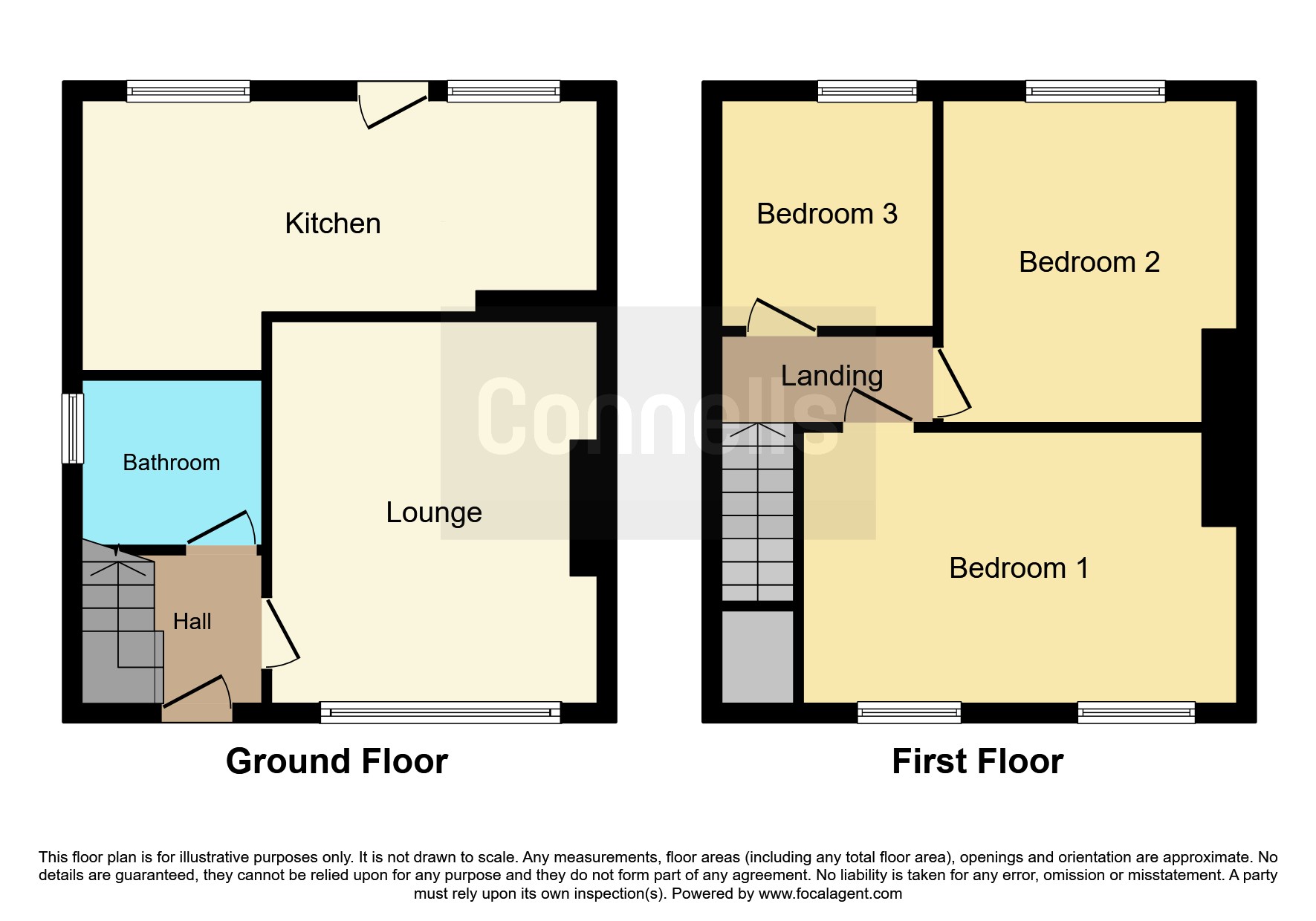 134, Watsons Green Road, Dudley floorplan