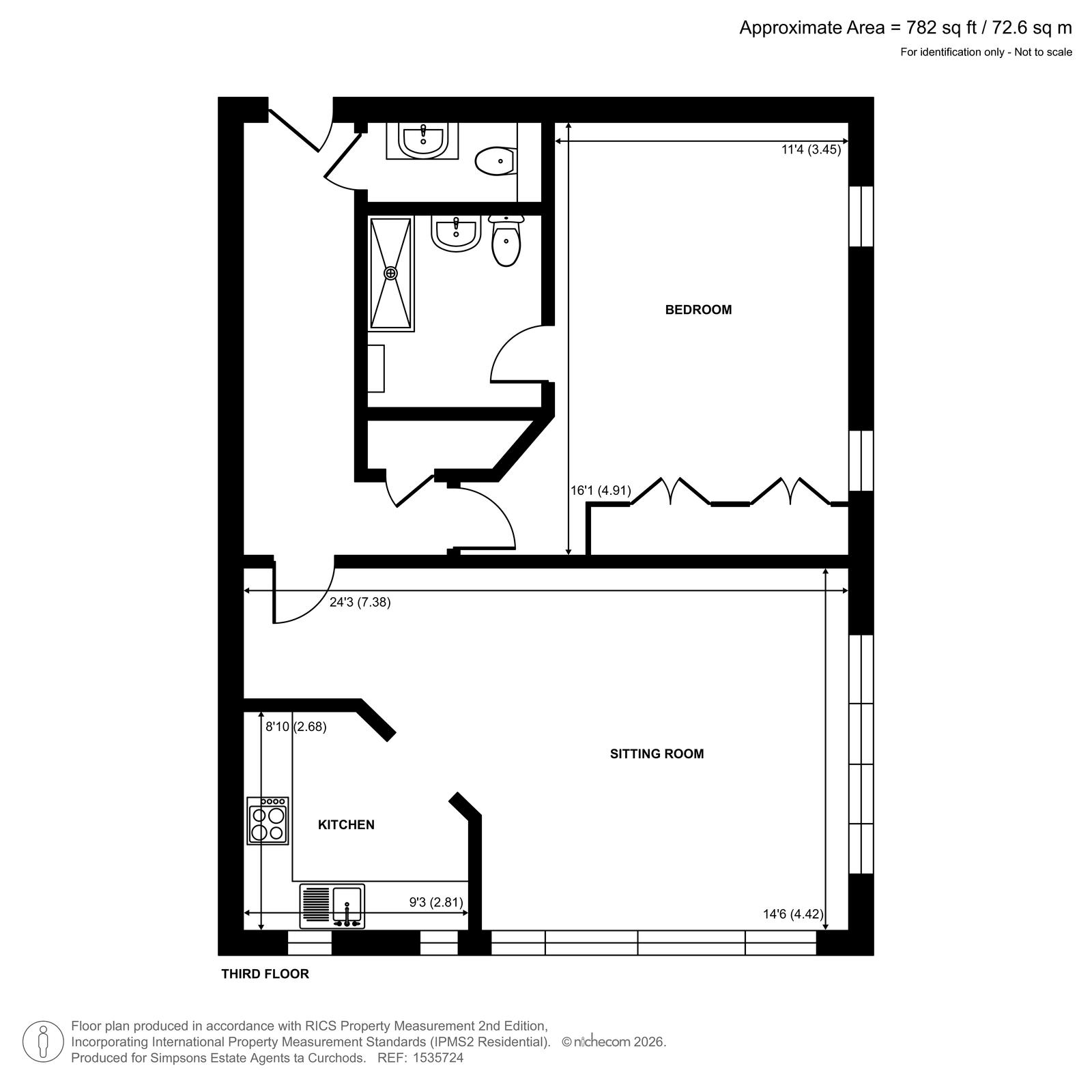 Lamberts Road, Surbiton floorplan