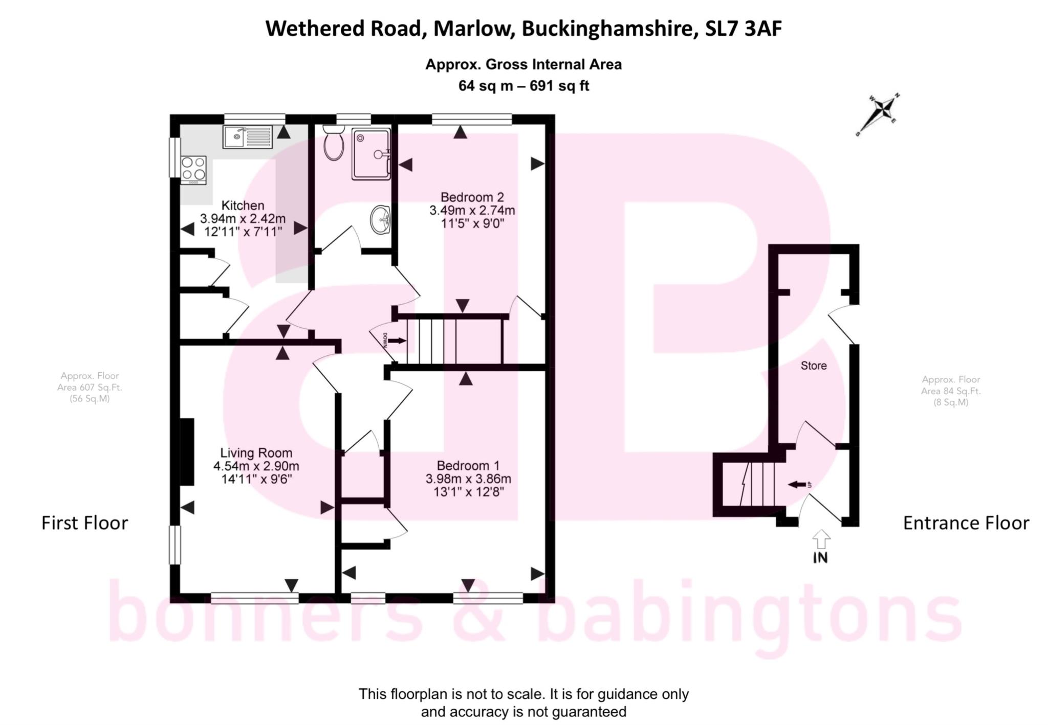 2 Bedrooms Maisonette for sale in Wethered Road, Marlow SL7