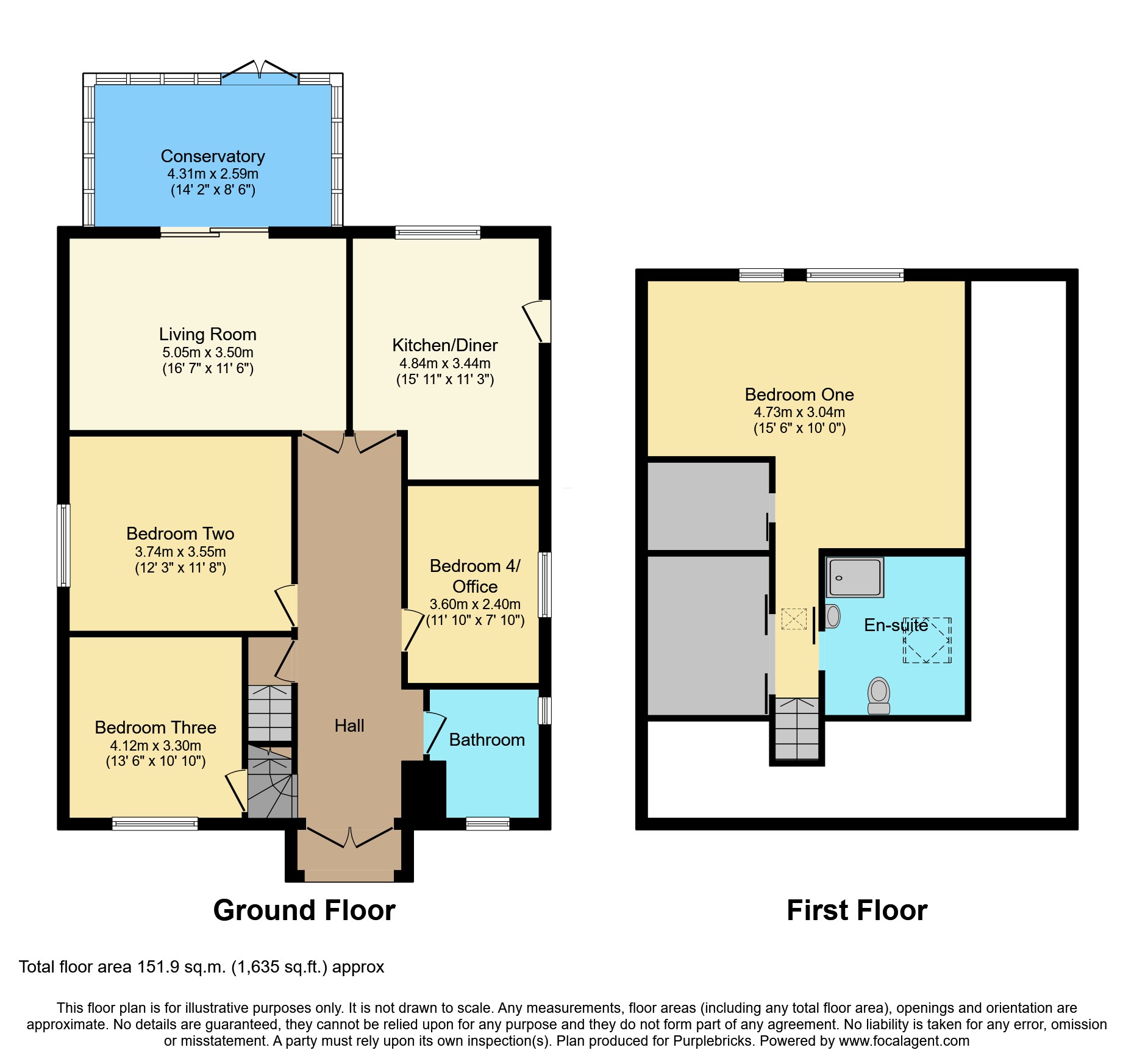 Crescent Road, Southampton, SO52 floorplan
