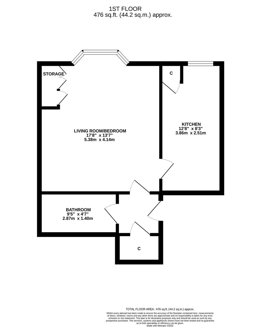 Cornwallis Gardens, Hastings TN34, studio for sale 63372559