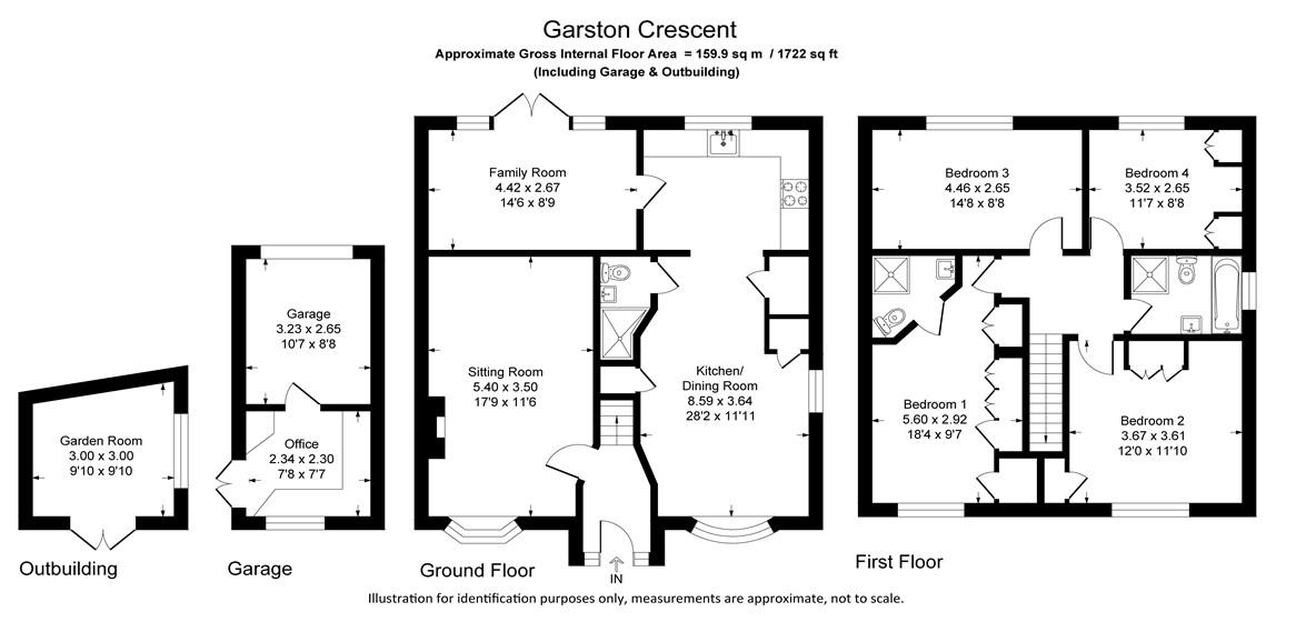 59, Garston Crescent, Watford floorplan