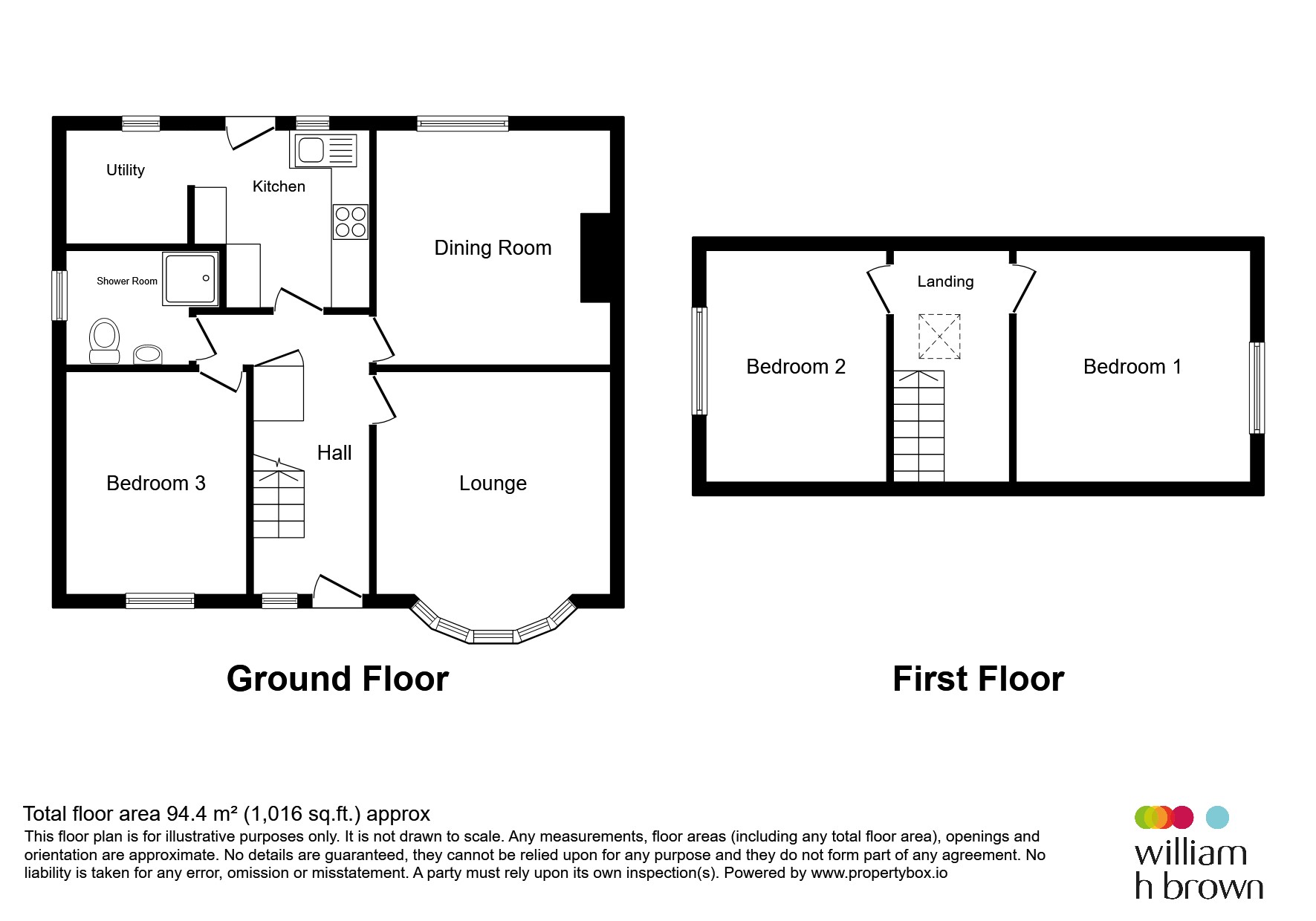 12, Ellison Street, Huddersfield floorplan