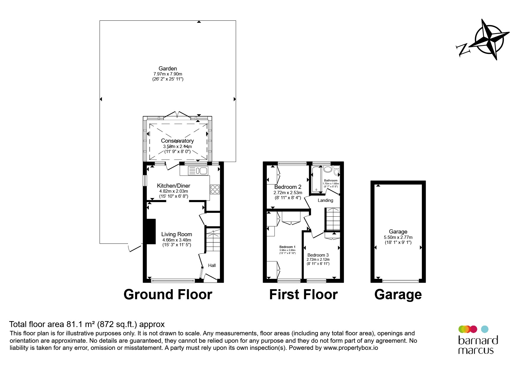 77, Chaplin Crescent, Sunbury-On-Thames floorplan