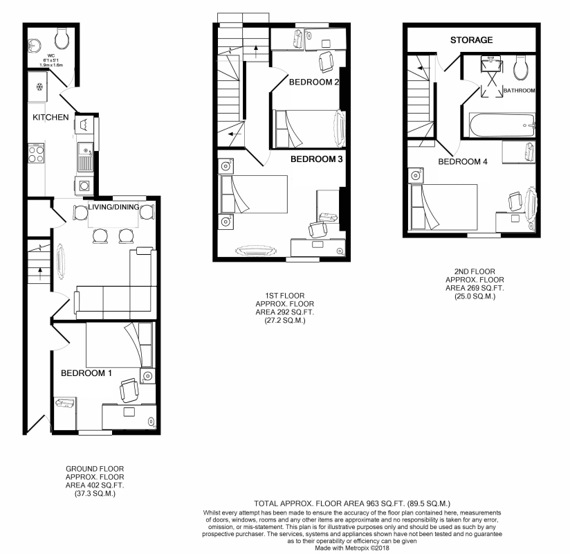 7, Albion Street, Lancaster floorplan