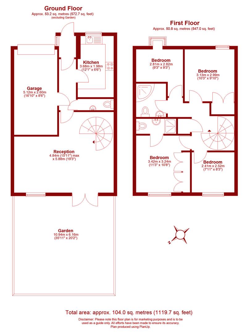 9, Mortlake Drive, Mitcham floorplan