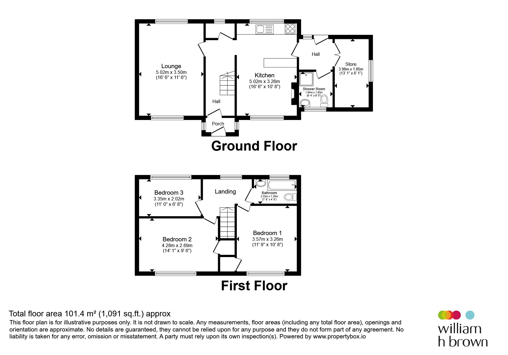High Road, Diss floorplan