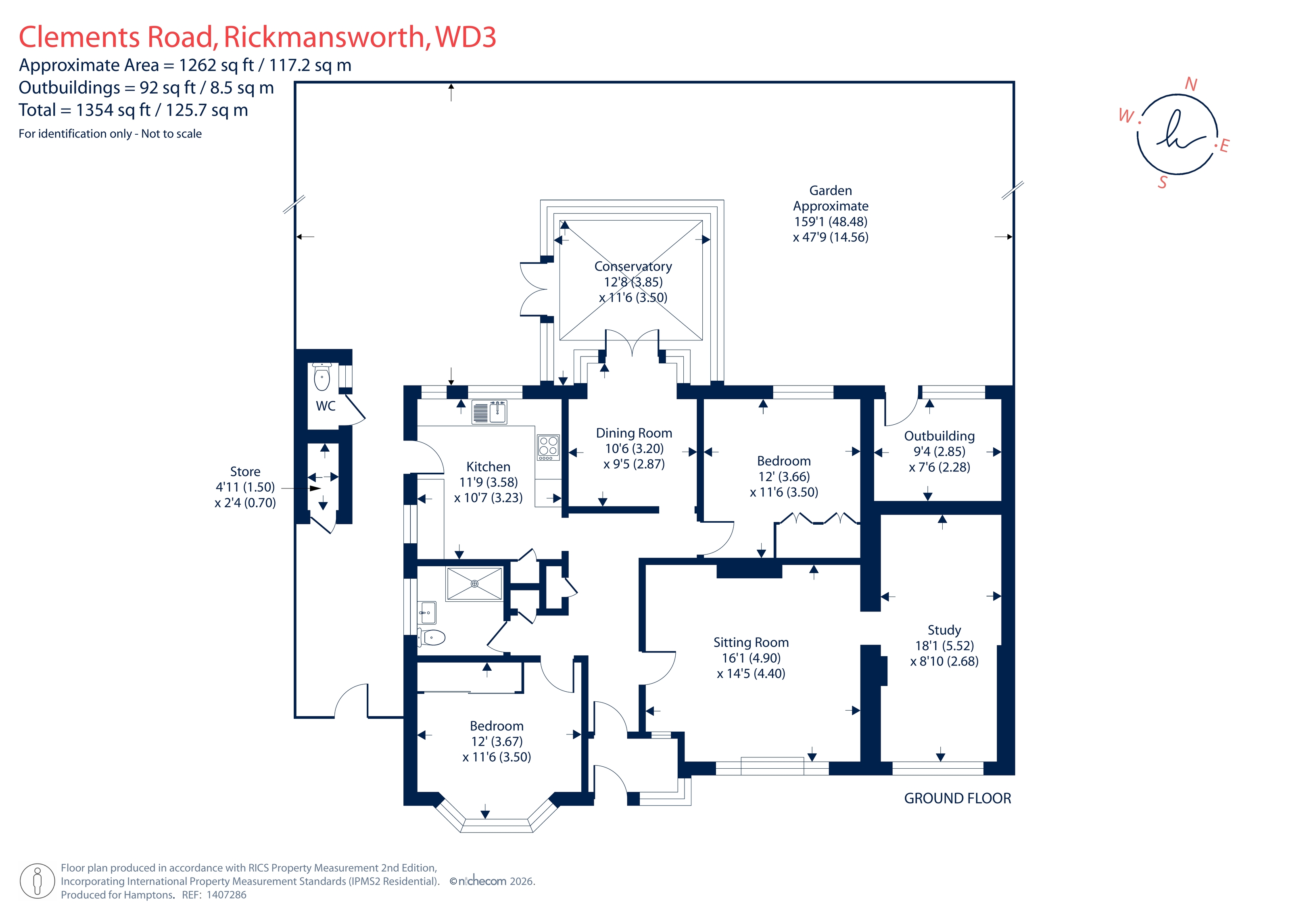 30, Clements Road, Chorleywood floorplan
