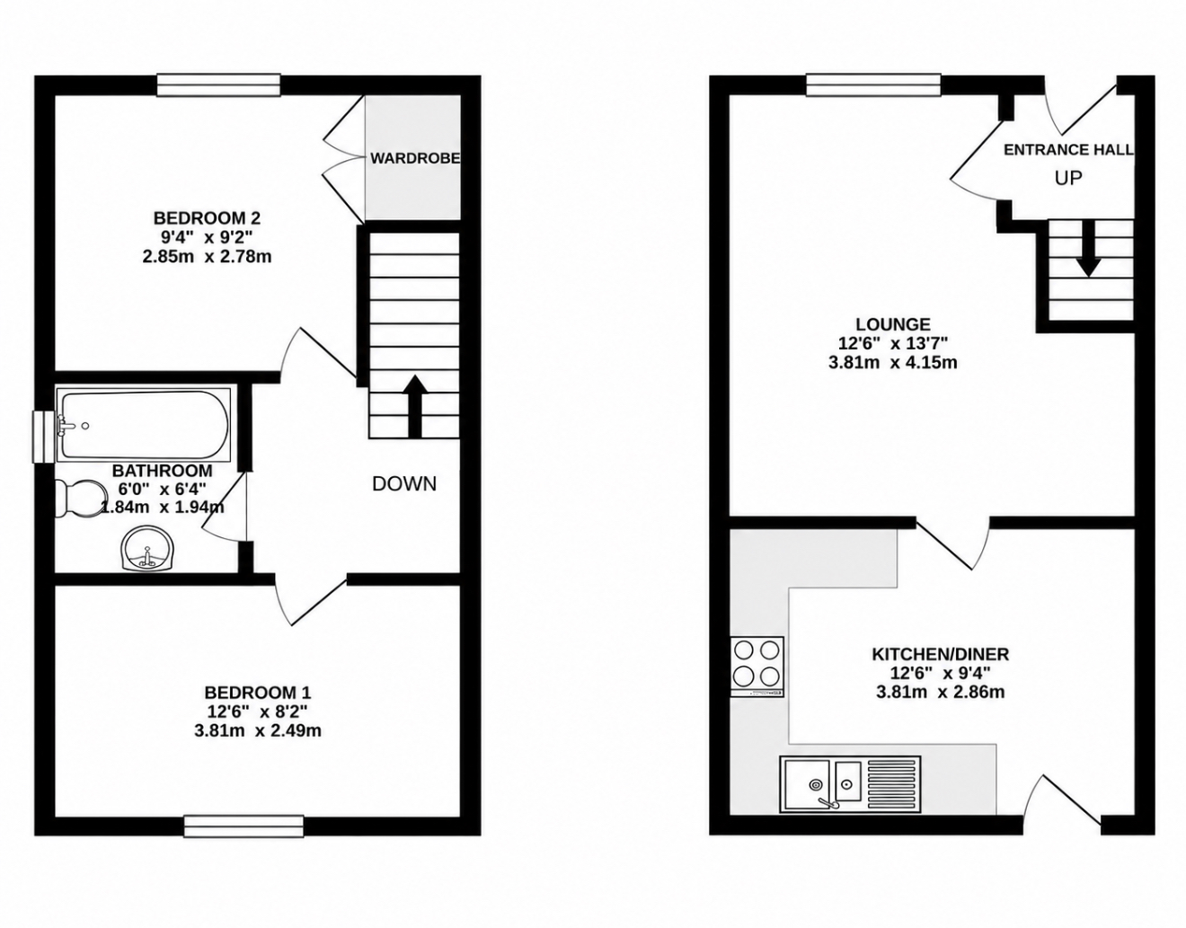 Betjeman Close, Higham Ferrers floorplan