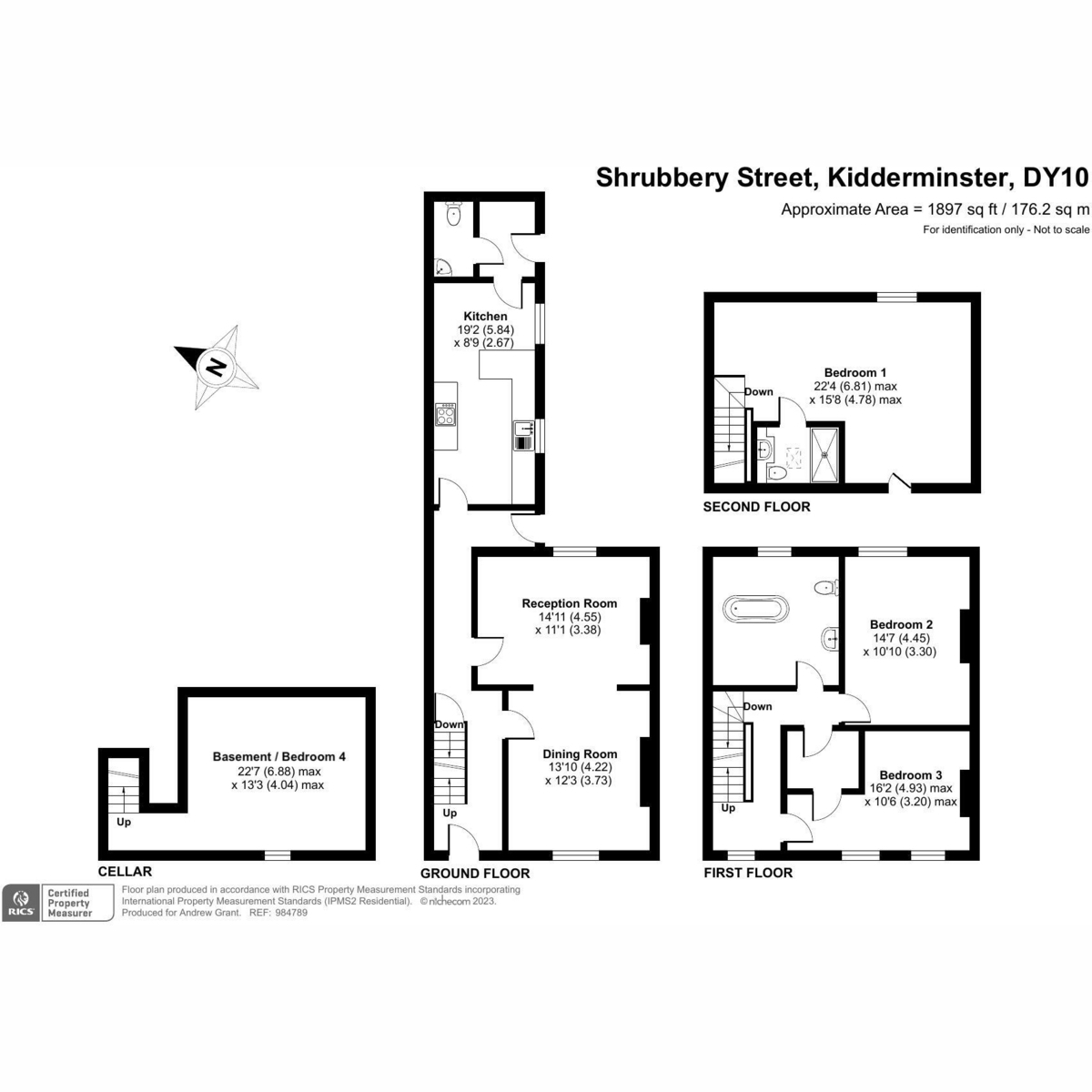 Shrubbery Street, Kidderminster floorplan