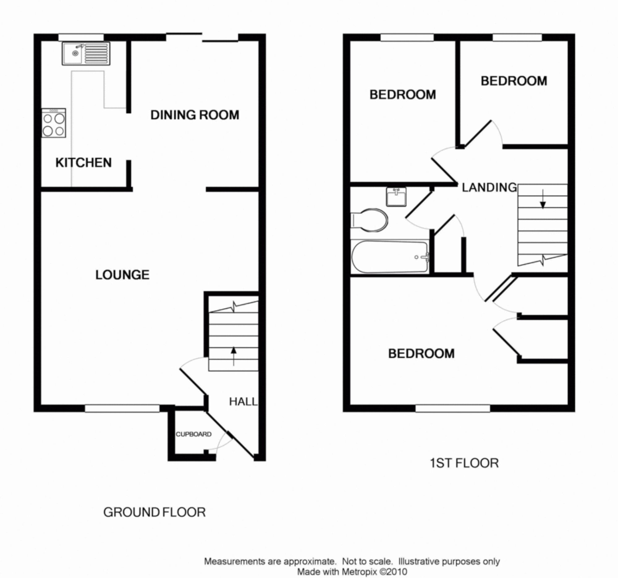 10 Kemble Drive, Cirencester floorplan