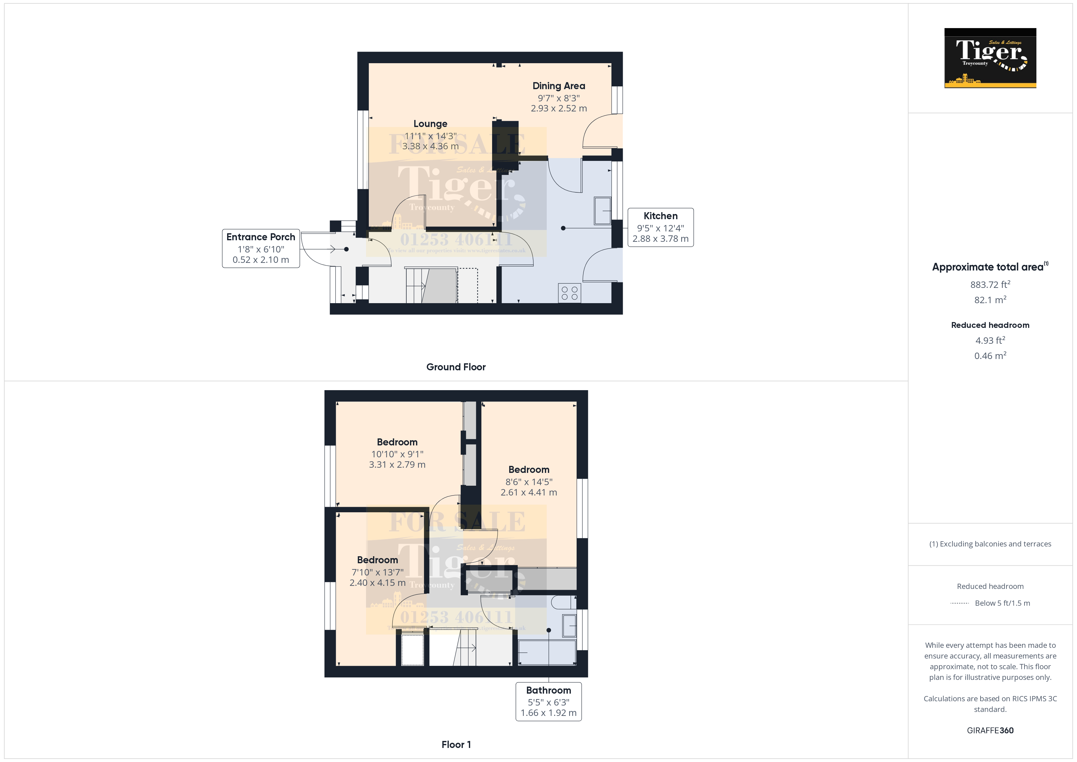 22, Tebay Avenue, Thornton-Cleveleys floorplan