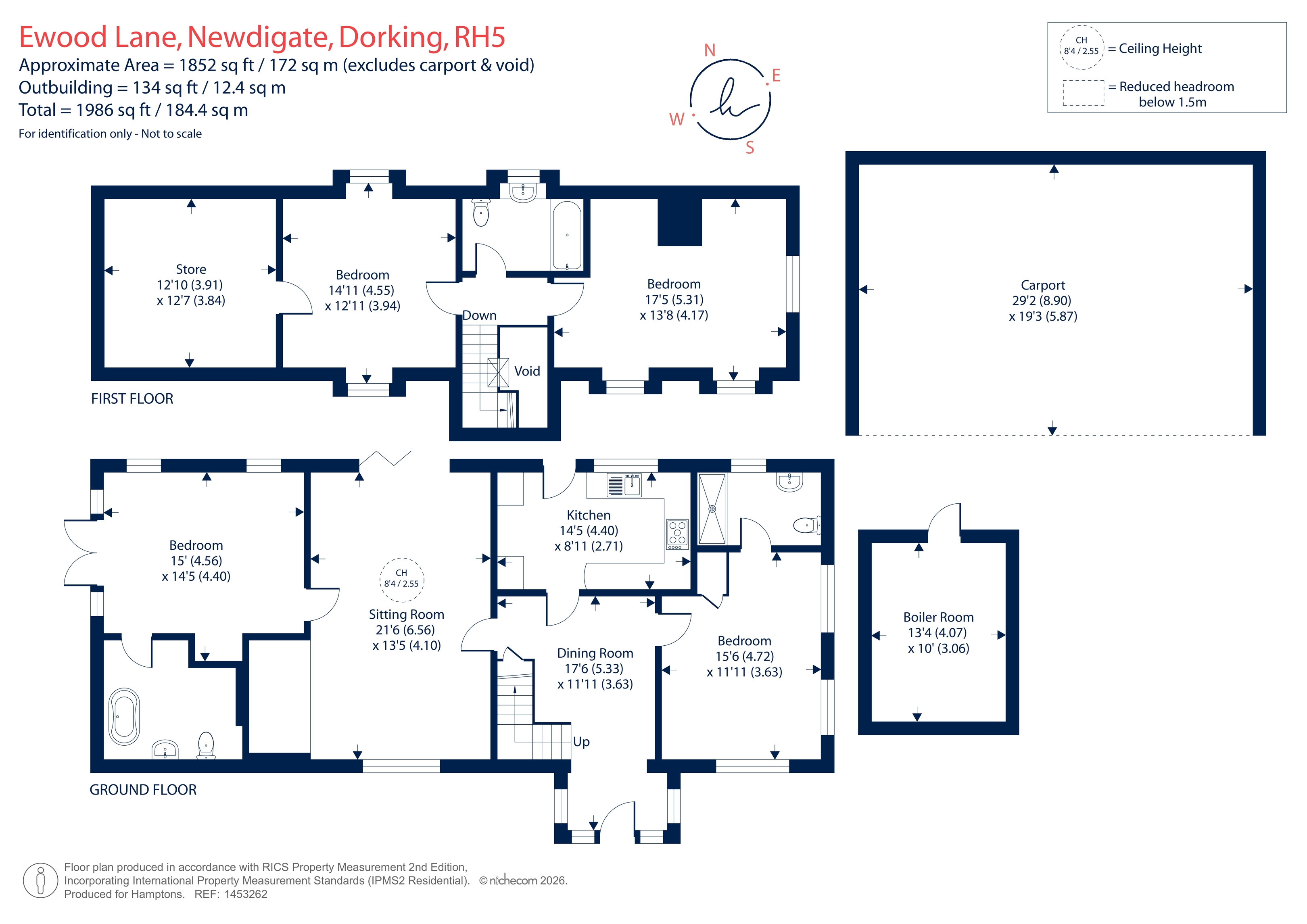 Little Folly, Ewood Lane, Dorking floorplan