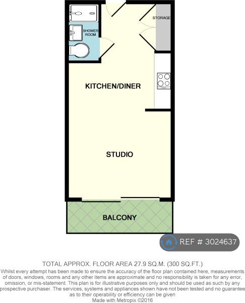 Flat, Adana Building Conington Road, London floorplan