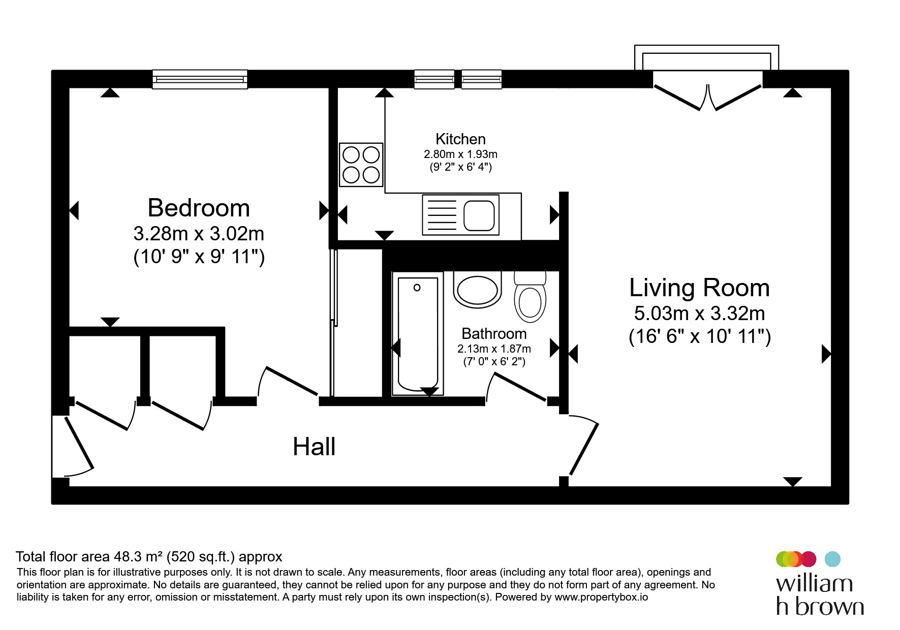 16, Escroft Court, 1, Clifford Drive, Ilkley floorplan