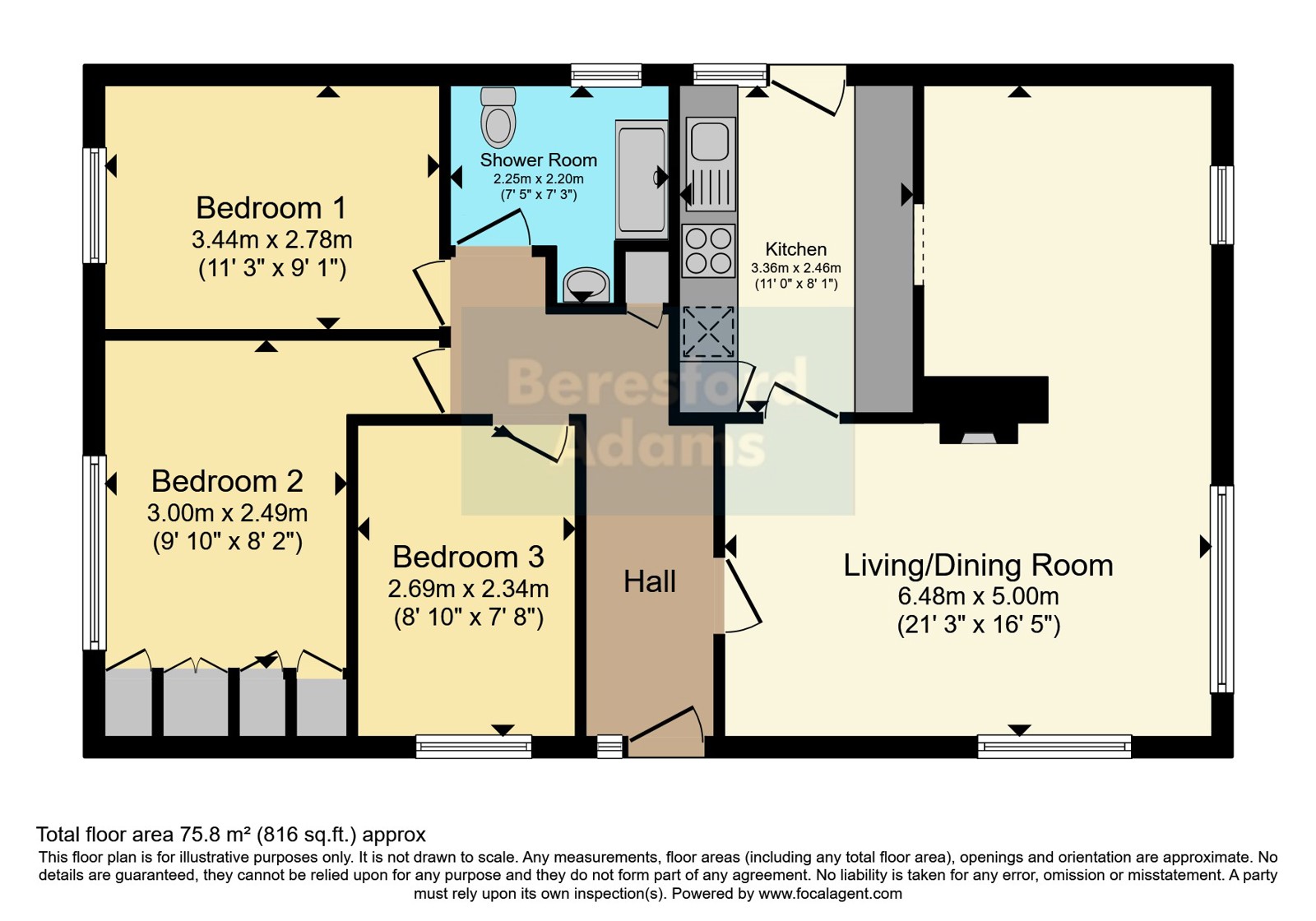 19 Cae Sarn,, Groeslon, Gwynedd floorplan