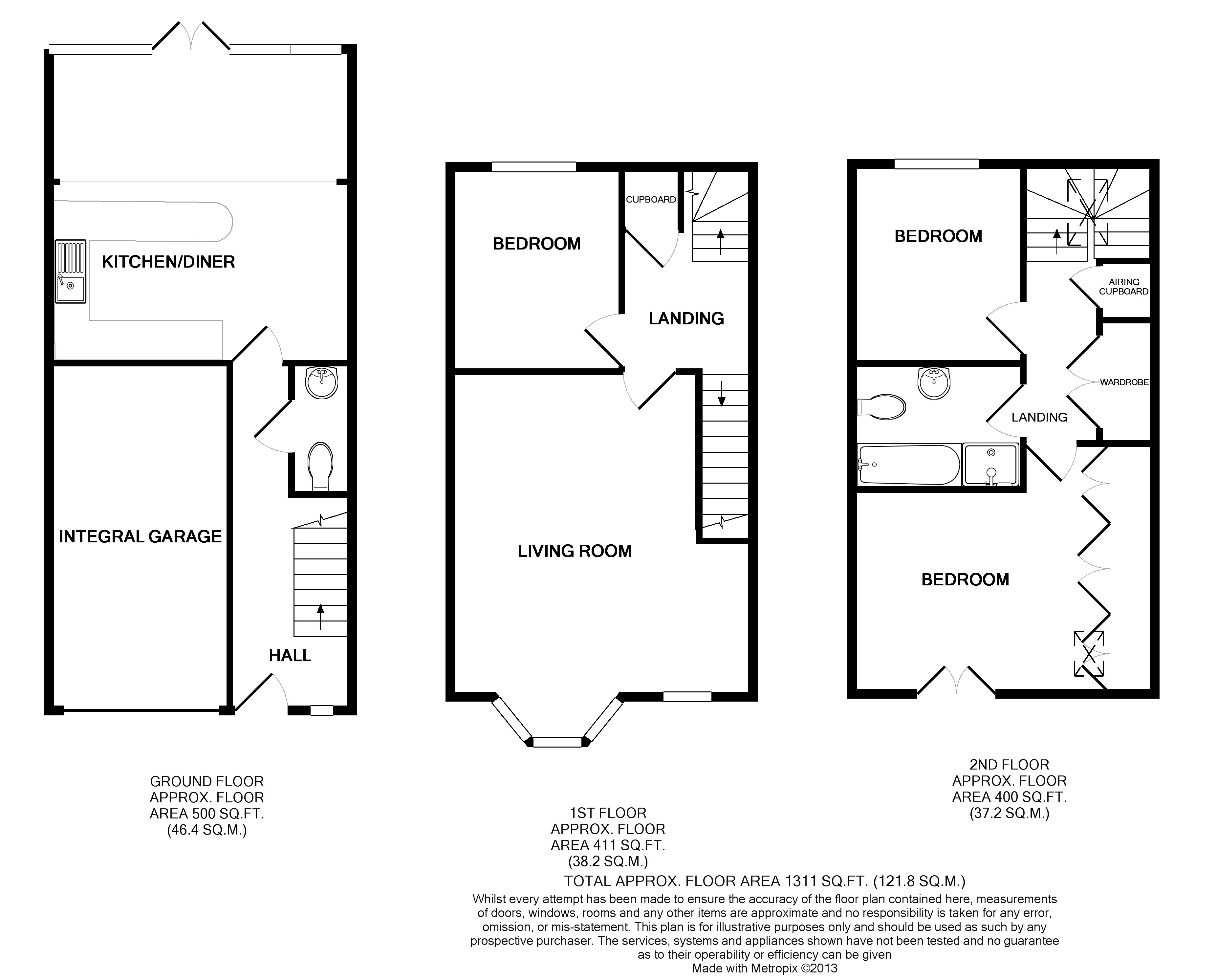 Greensleeves Drive, Brentwood floorplan