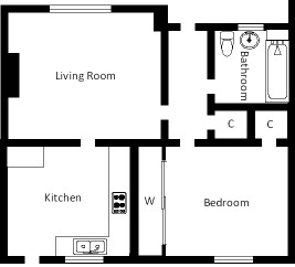 1 Bedrooms End terrace house for sale in 43 Birch Terrace, Girvan KA26