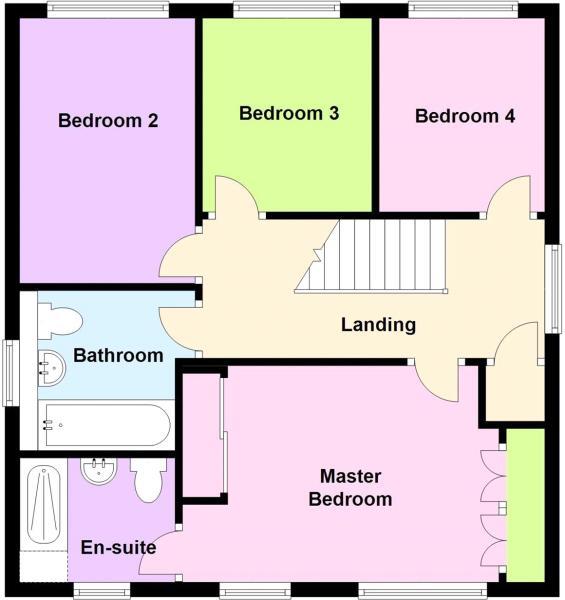 4 Bedrooms  to rent in Yoxall Drive, Derby DE22