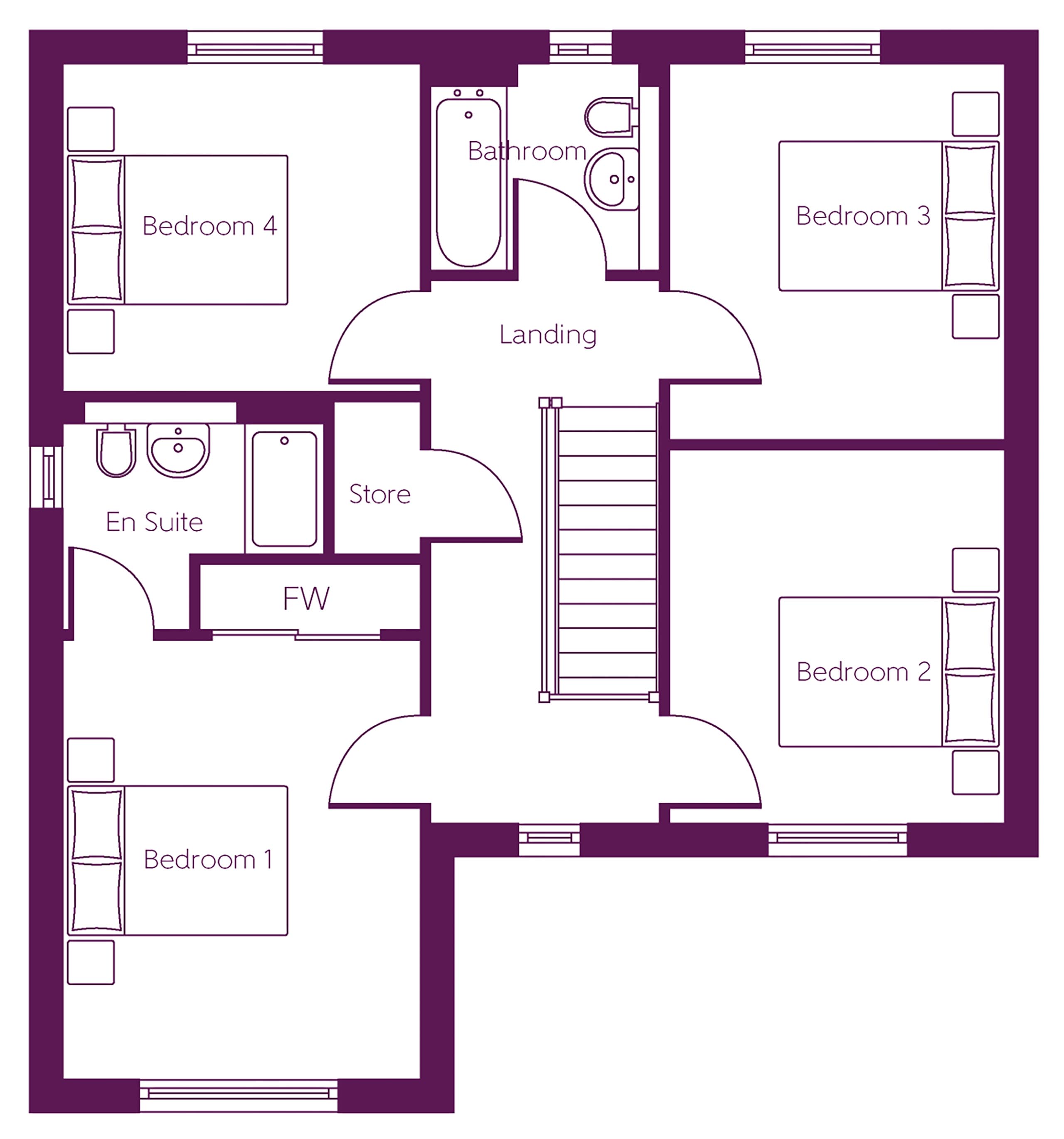 180, Auchendinny, Auchendinny floorplan