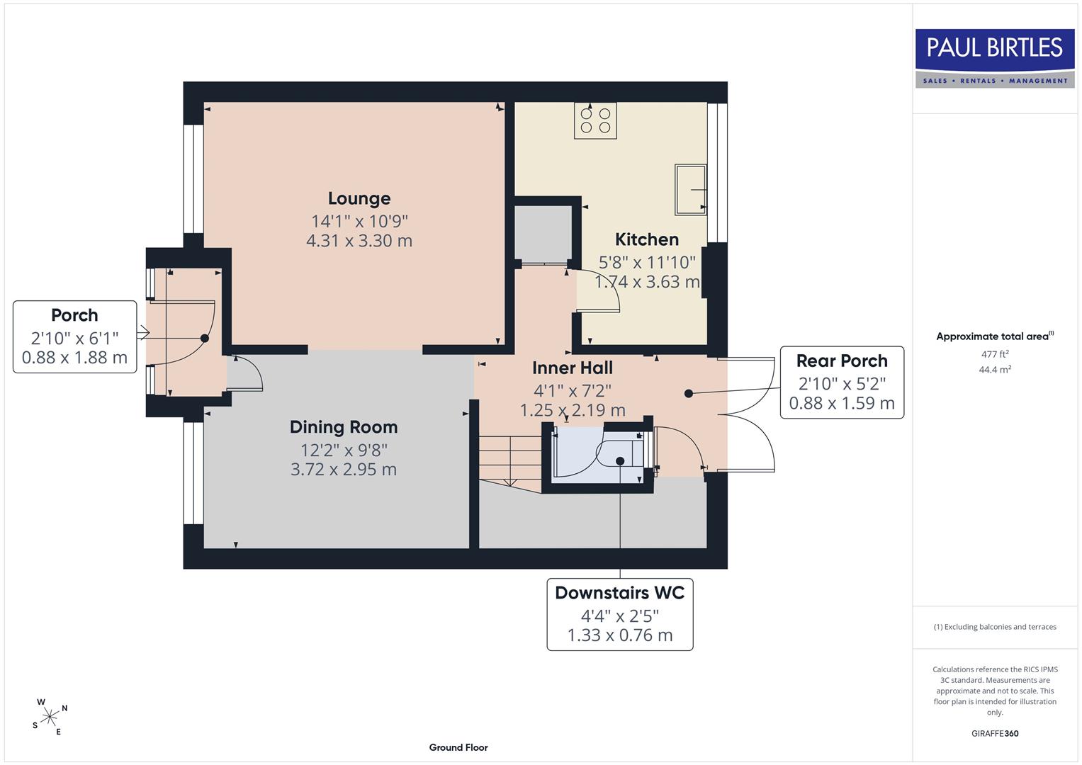 12, Lydney Road, Manchester floorplan