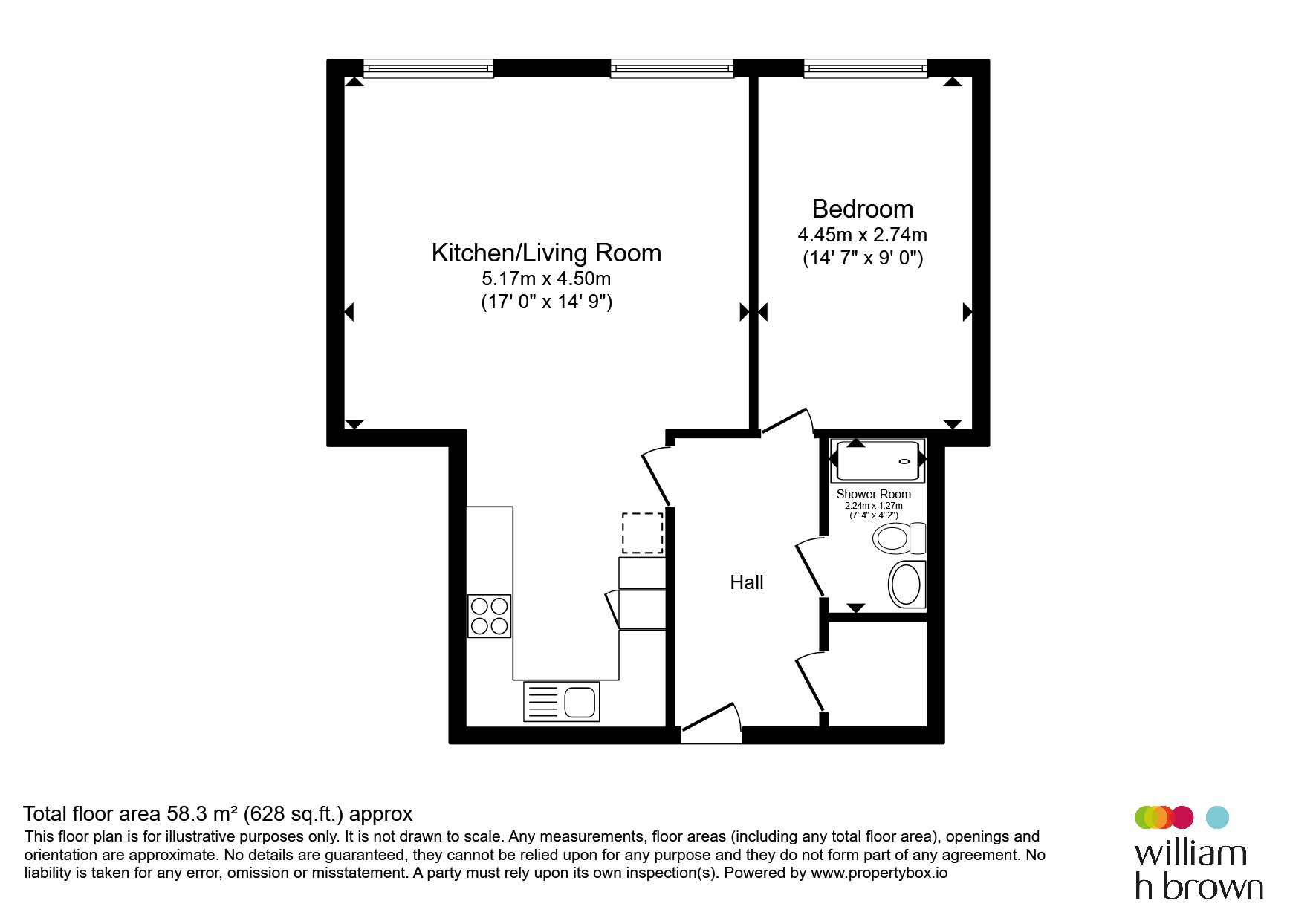 Flat 9, Horsforth Mill, Low Lane, LEEDS floorplan