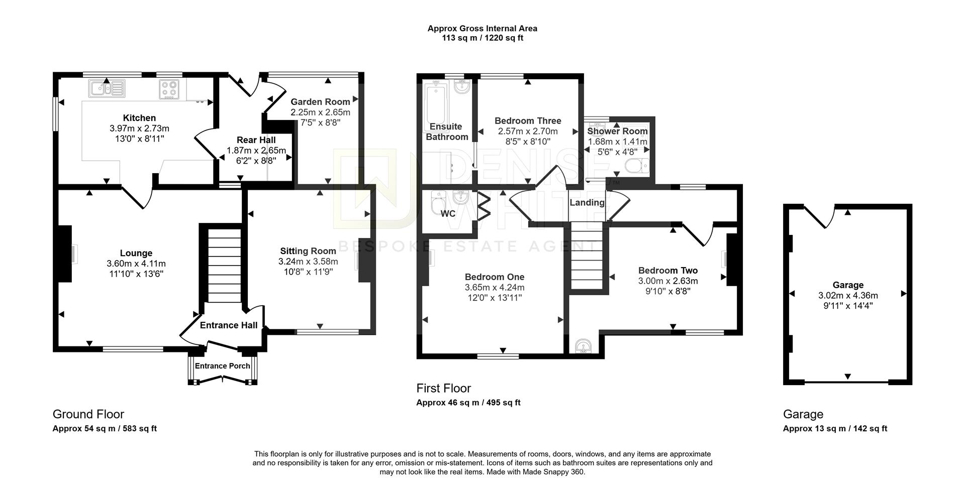 9 Woodside Cottages, Churnet View Road, Staffordshire floorplan