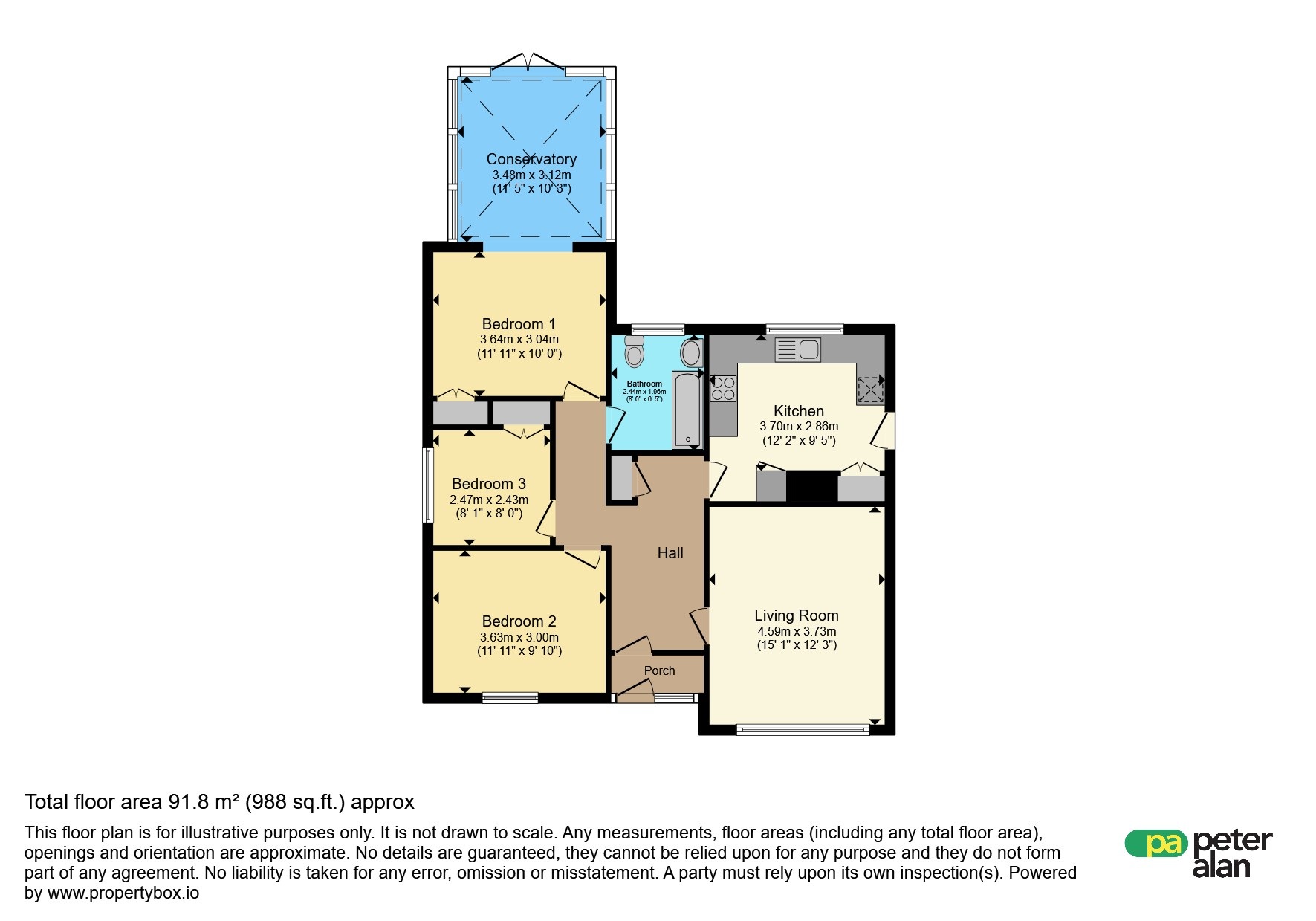 26, Eagleswell Road, Llantwit Major floorplan