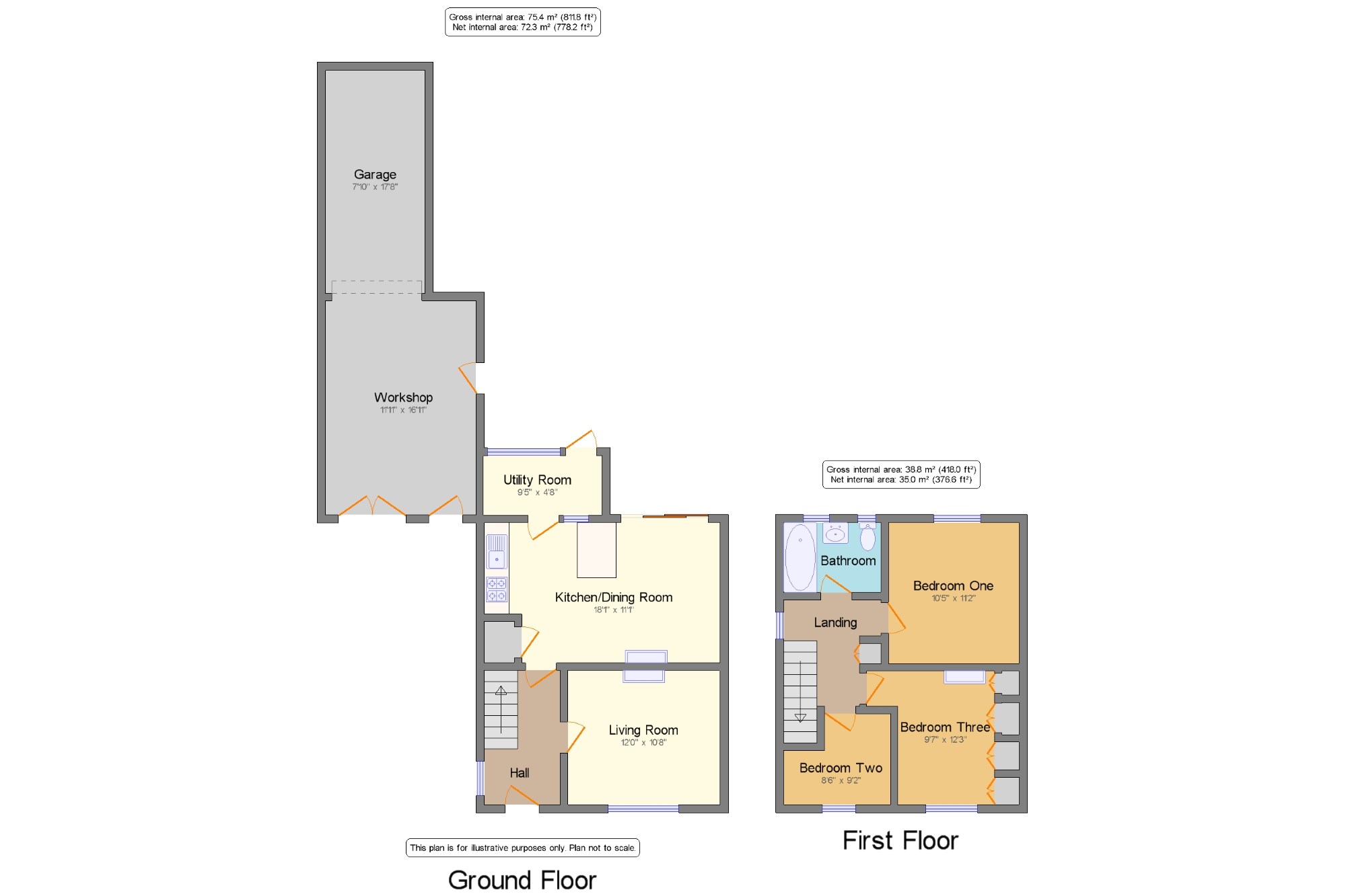 3 Bedrooms Semi-detached house for sale in Brook Road, Swanley, Kent BR8