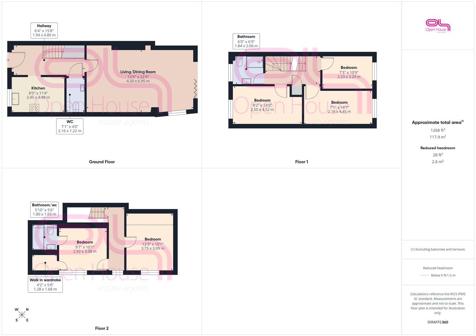 49, Roundhouse Crescent, Peacehaven floorplan