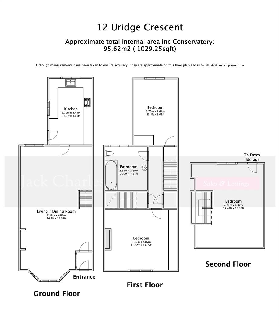 12, Uridge Crescent, Tonbridge floorplan