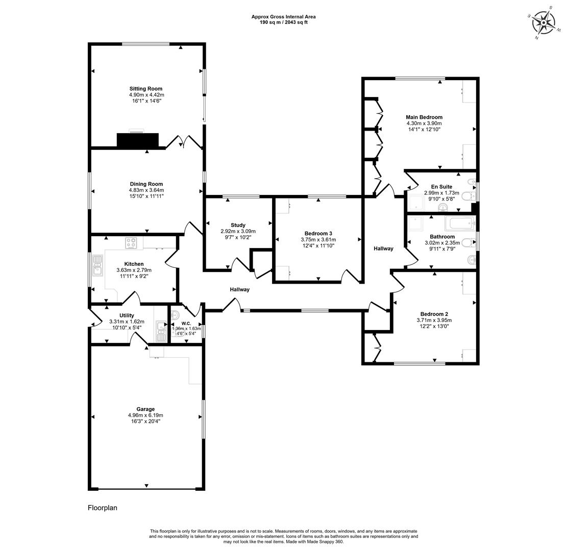 Avalon, 3, Beaulieu Close, Kingston floorplan