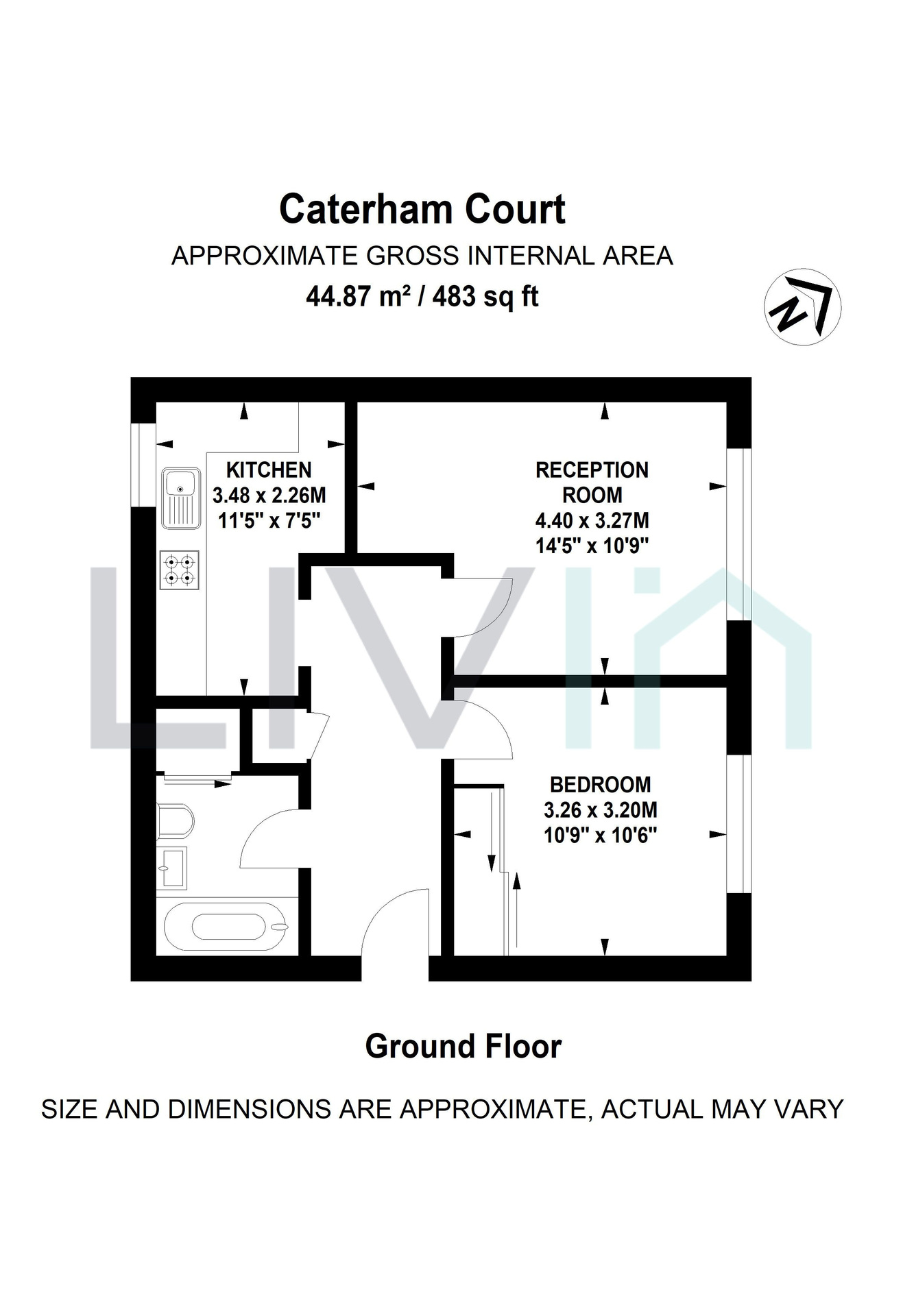 Flat 3, London floorplan