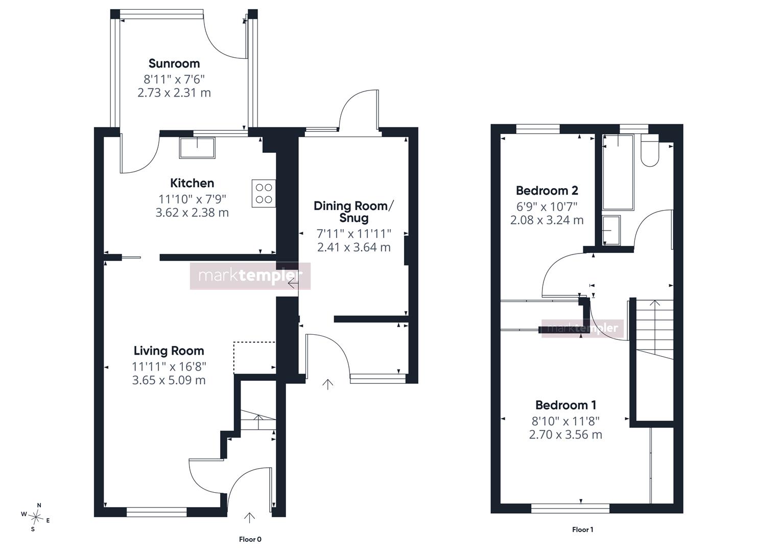 138, Cannons Gate, Clevedon floorplan