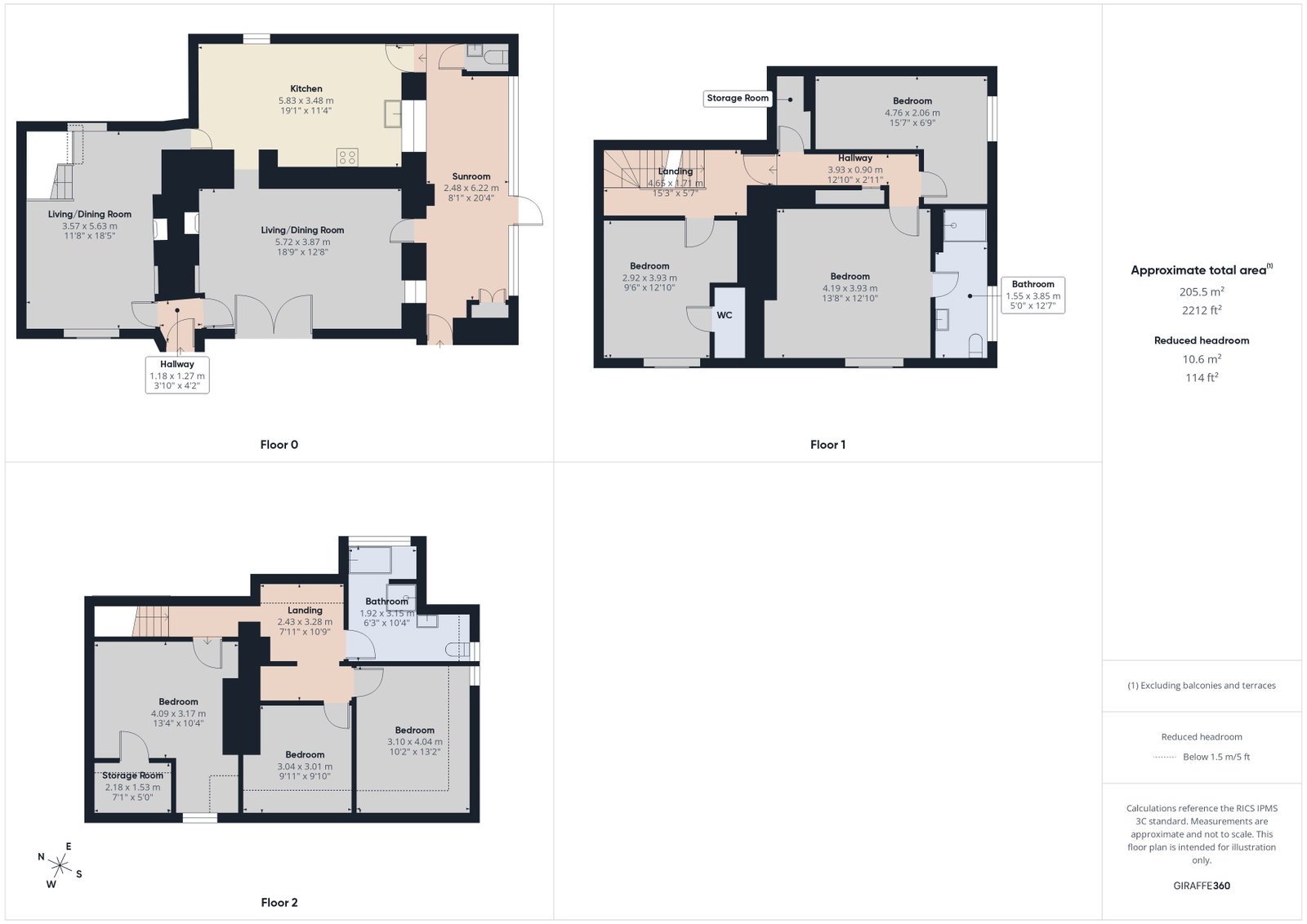 Griggs Cottage, Dashpers, Brixham floorplan
