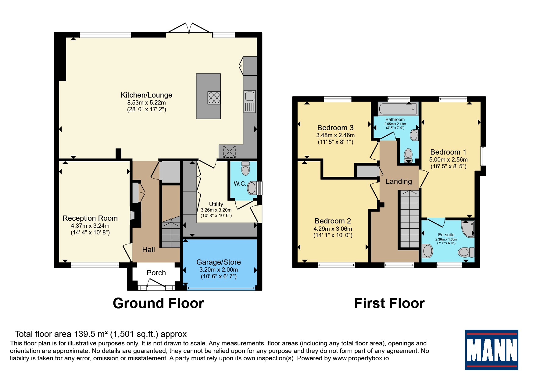 7, Lawrence Close, Kent floorplan