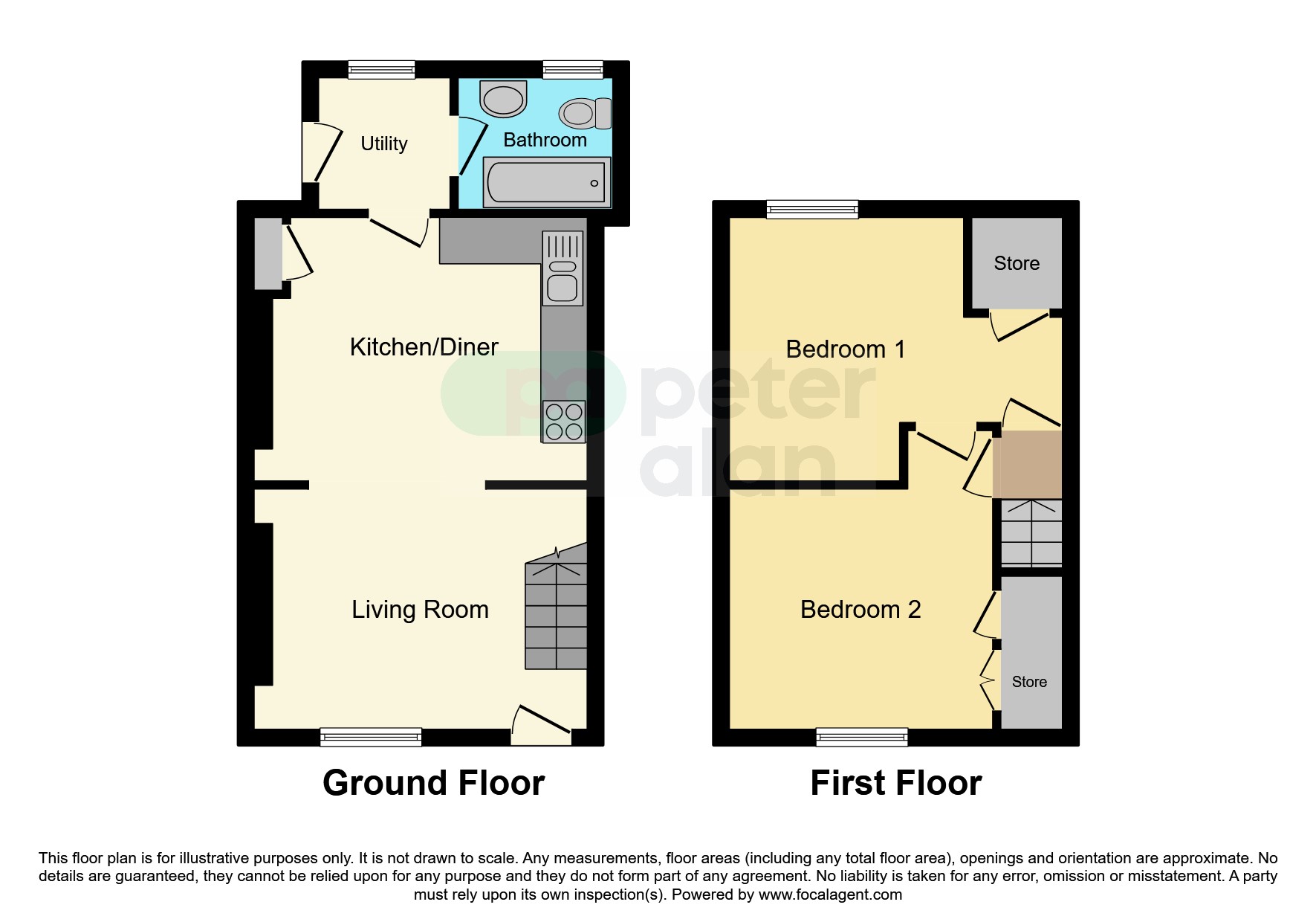 3, Ancient Druid Cottages, Blackwood floorplan