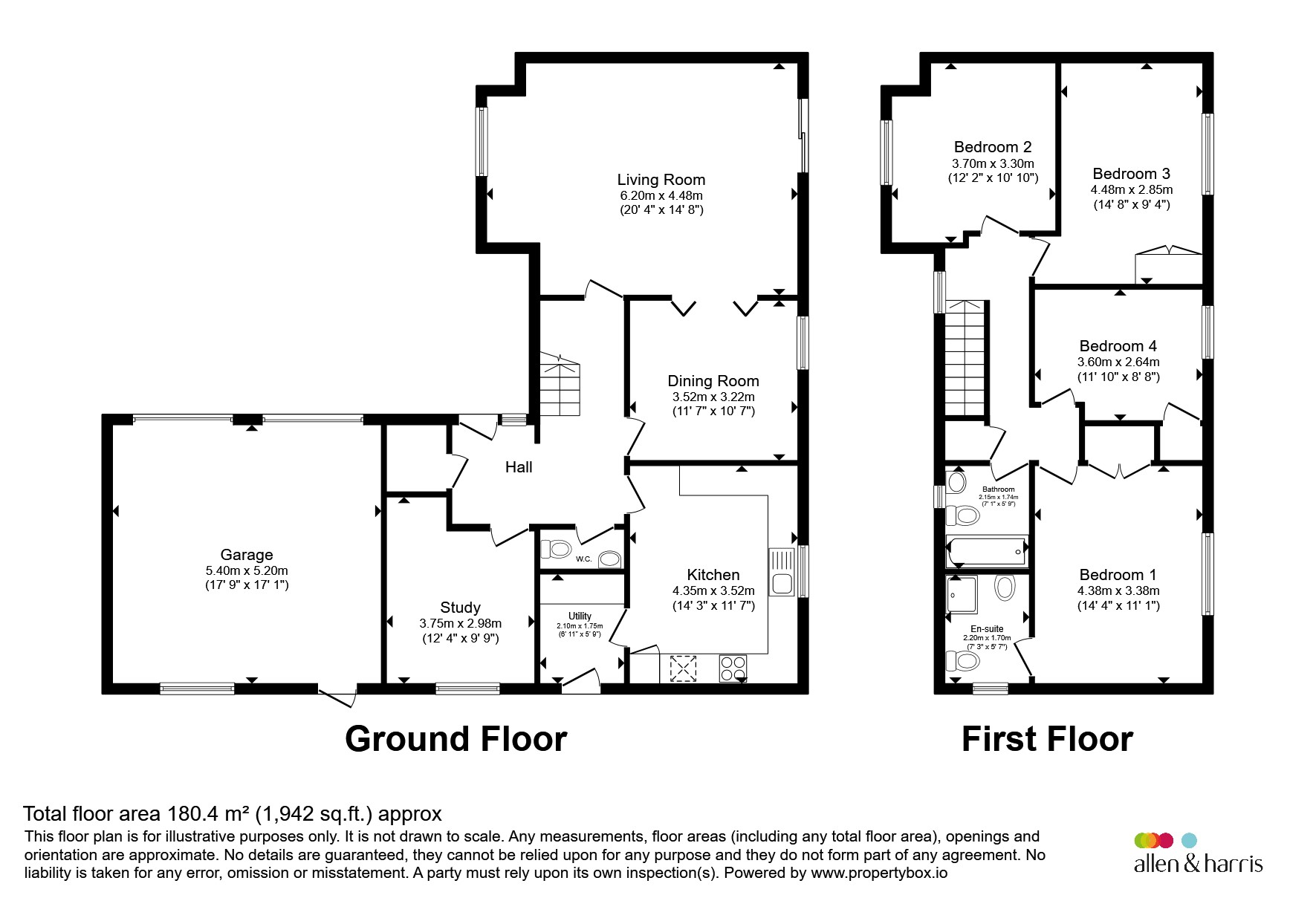 37, Ross Close, Bristol floorplan