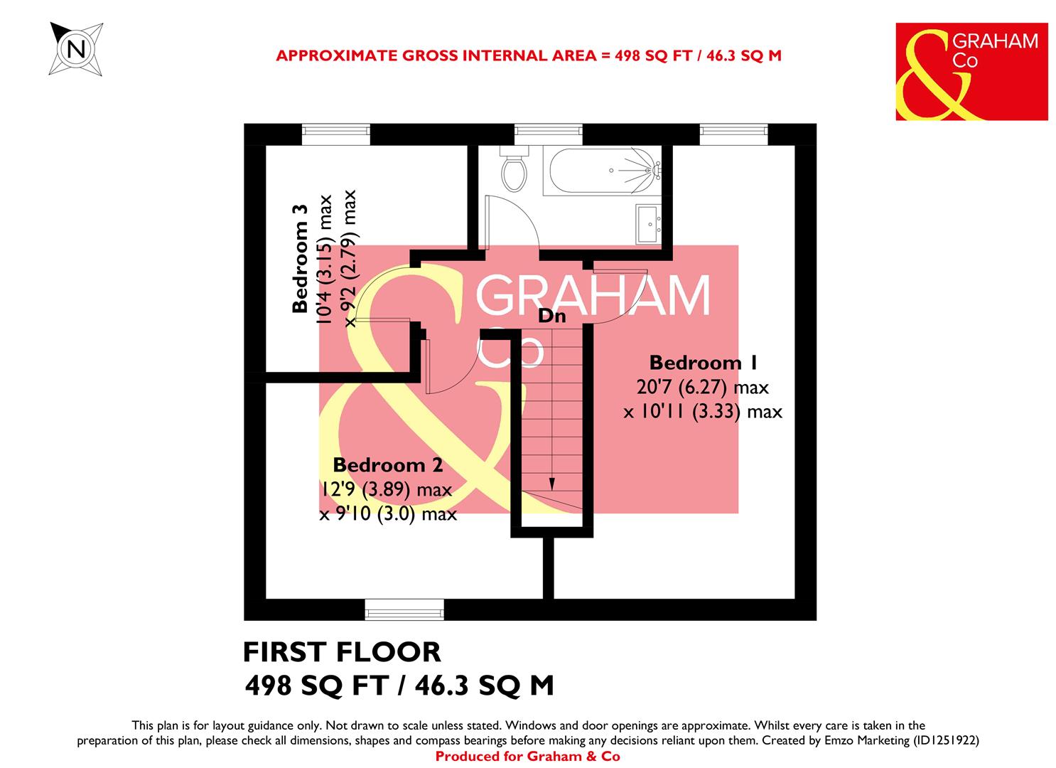 8, Fine Acres Rise, Stockbridge floorplan