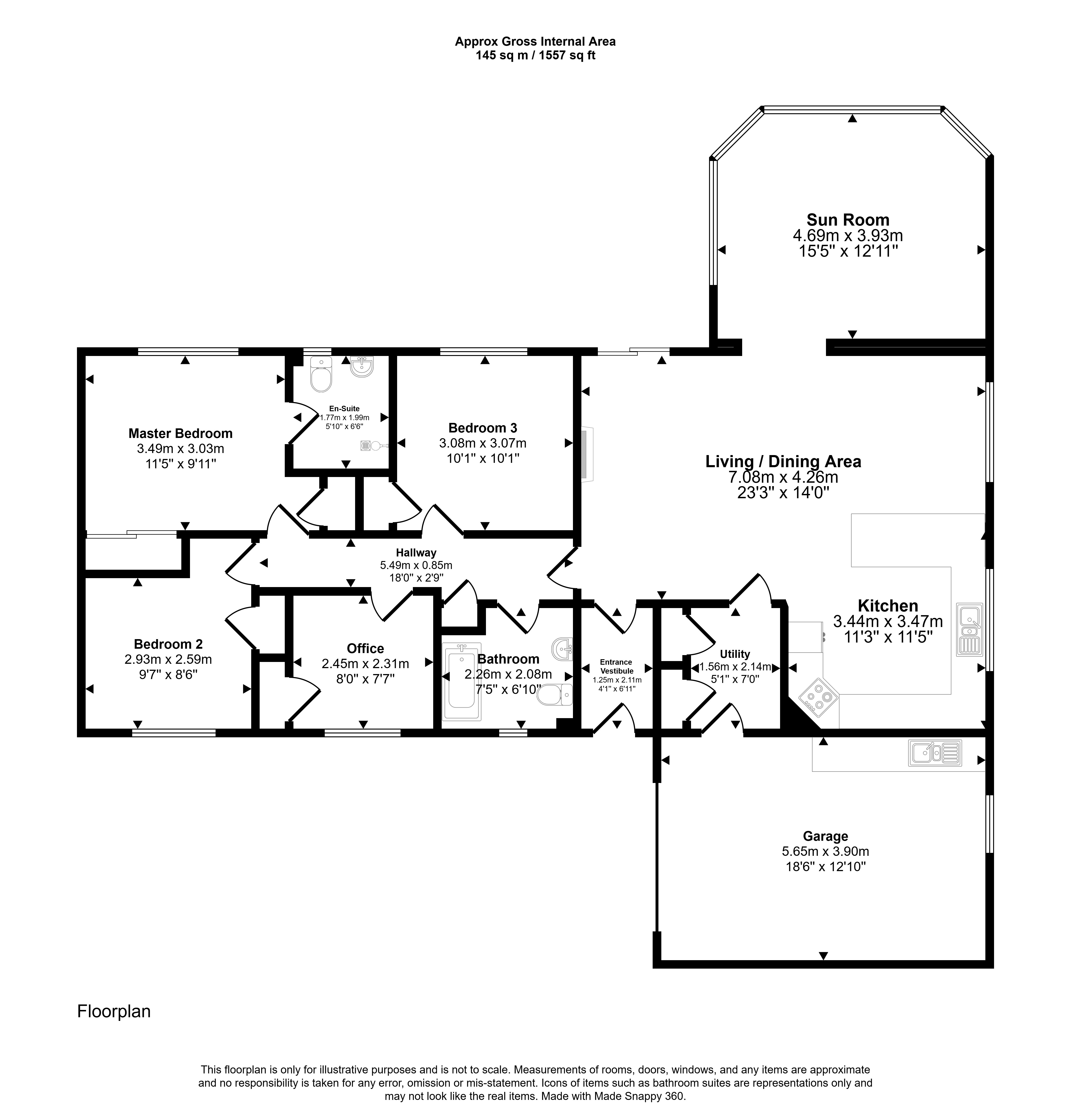 Innischonnel,, Carness Road, St Ola floorplan